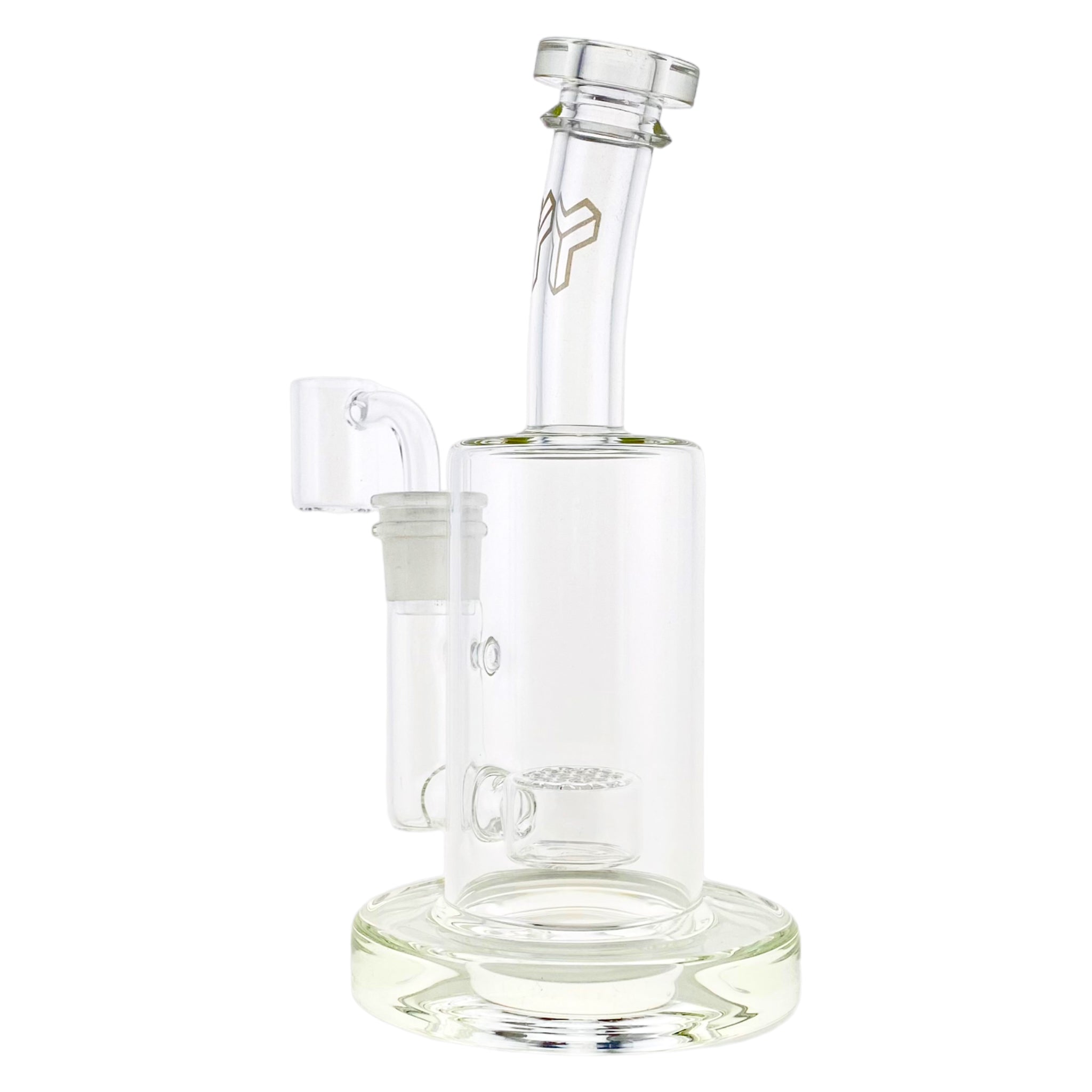 durable mini Small Clear Dab Rig With Seed of Life Percolator