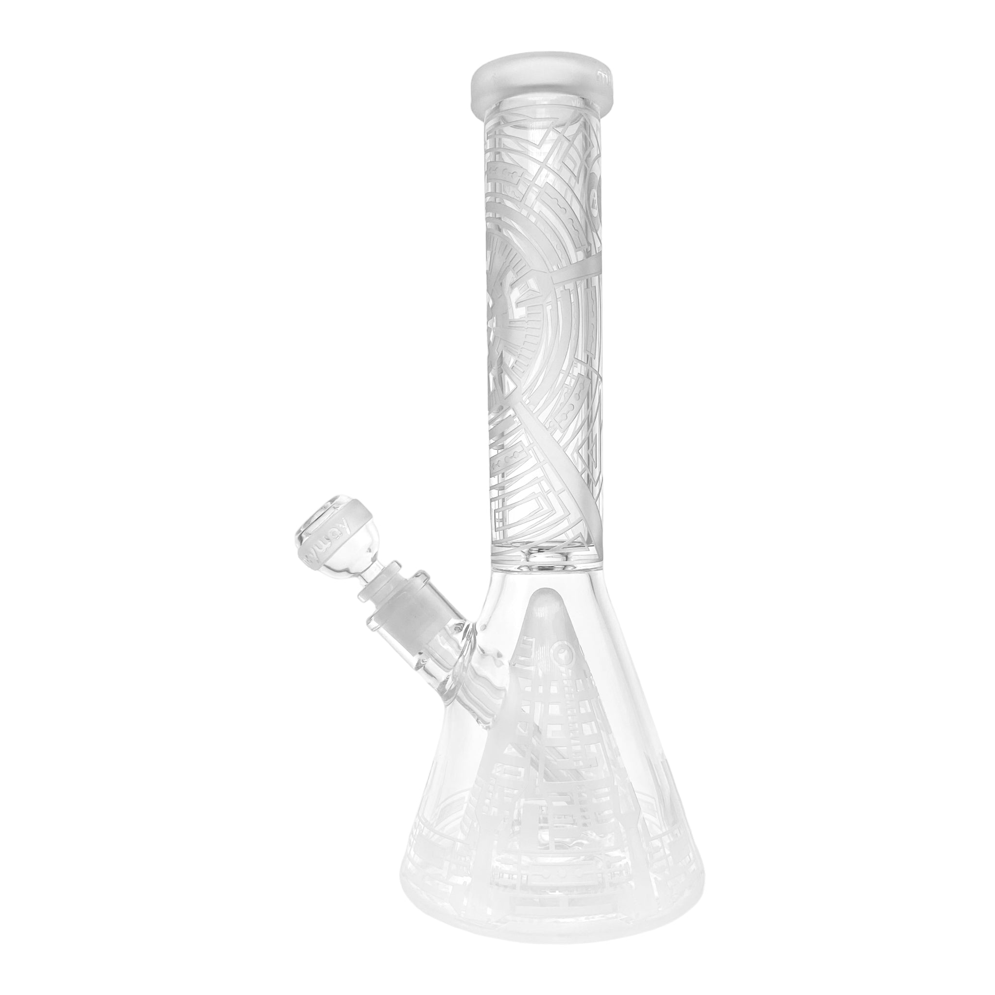 Milkyway Glass - 14 Inch Sandblasted Nuclear Reactor Beaker Base Bong