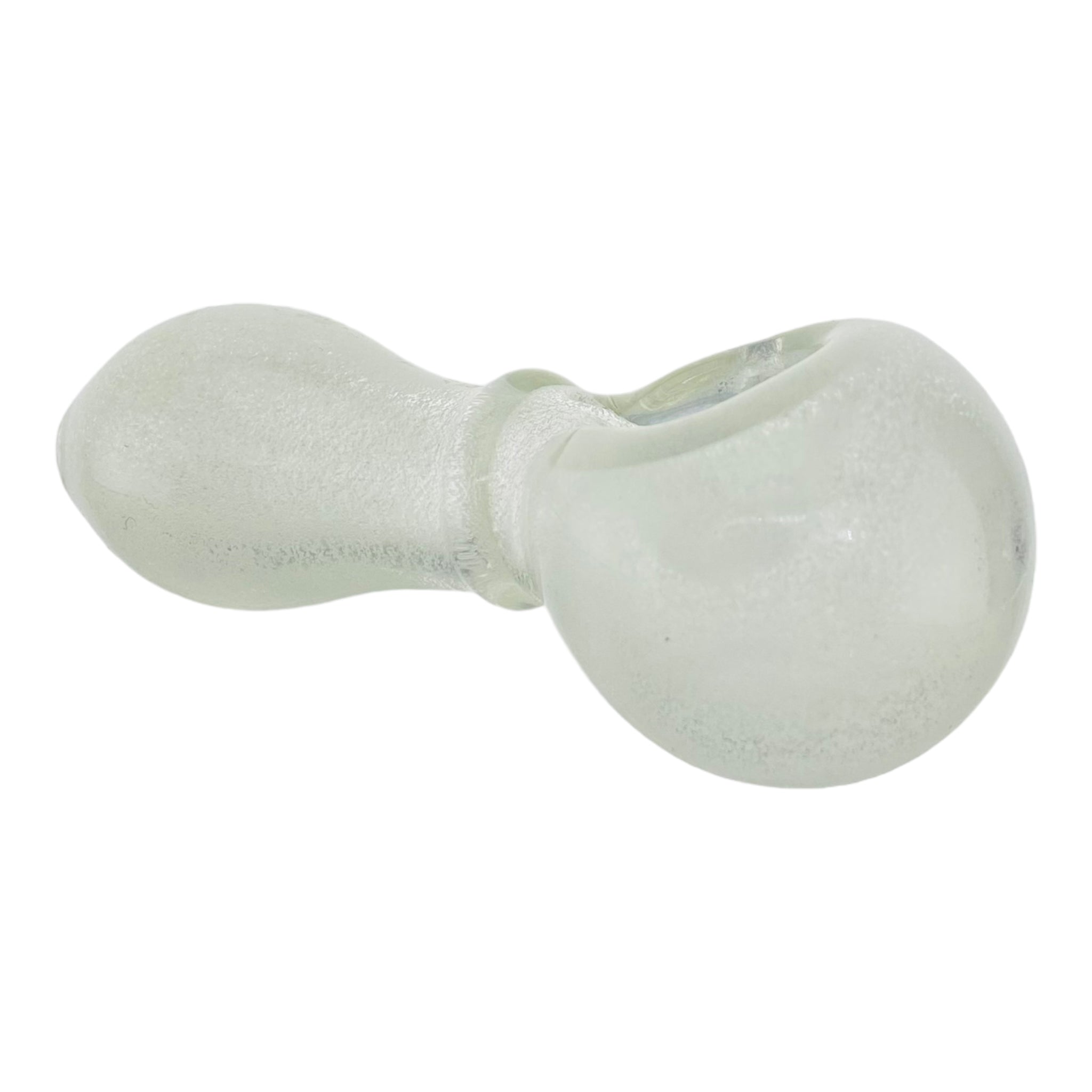 Small Glow In The Dark Glass Spoon Pipe