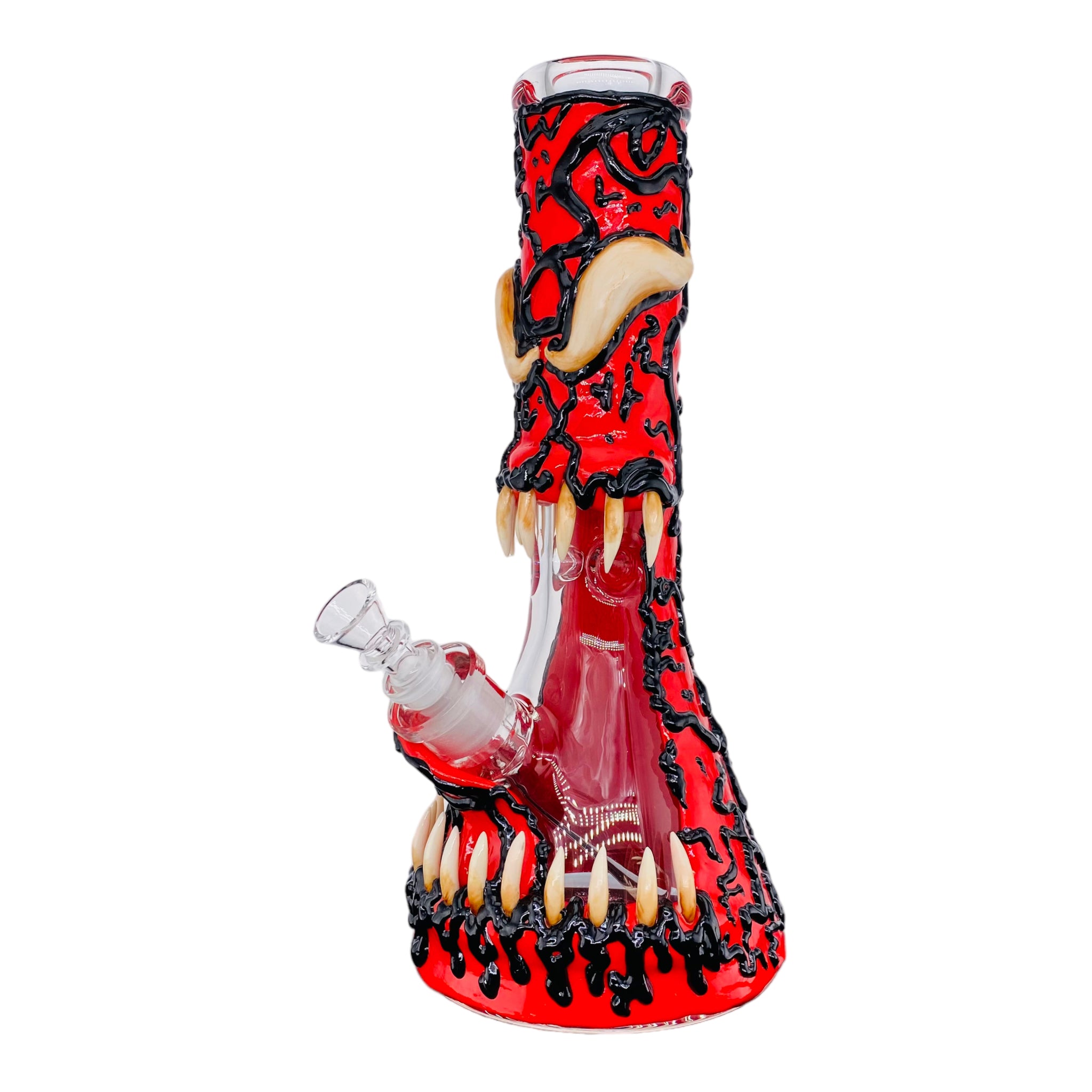 girly goth cute bong with red color 