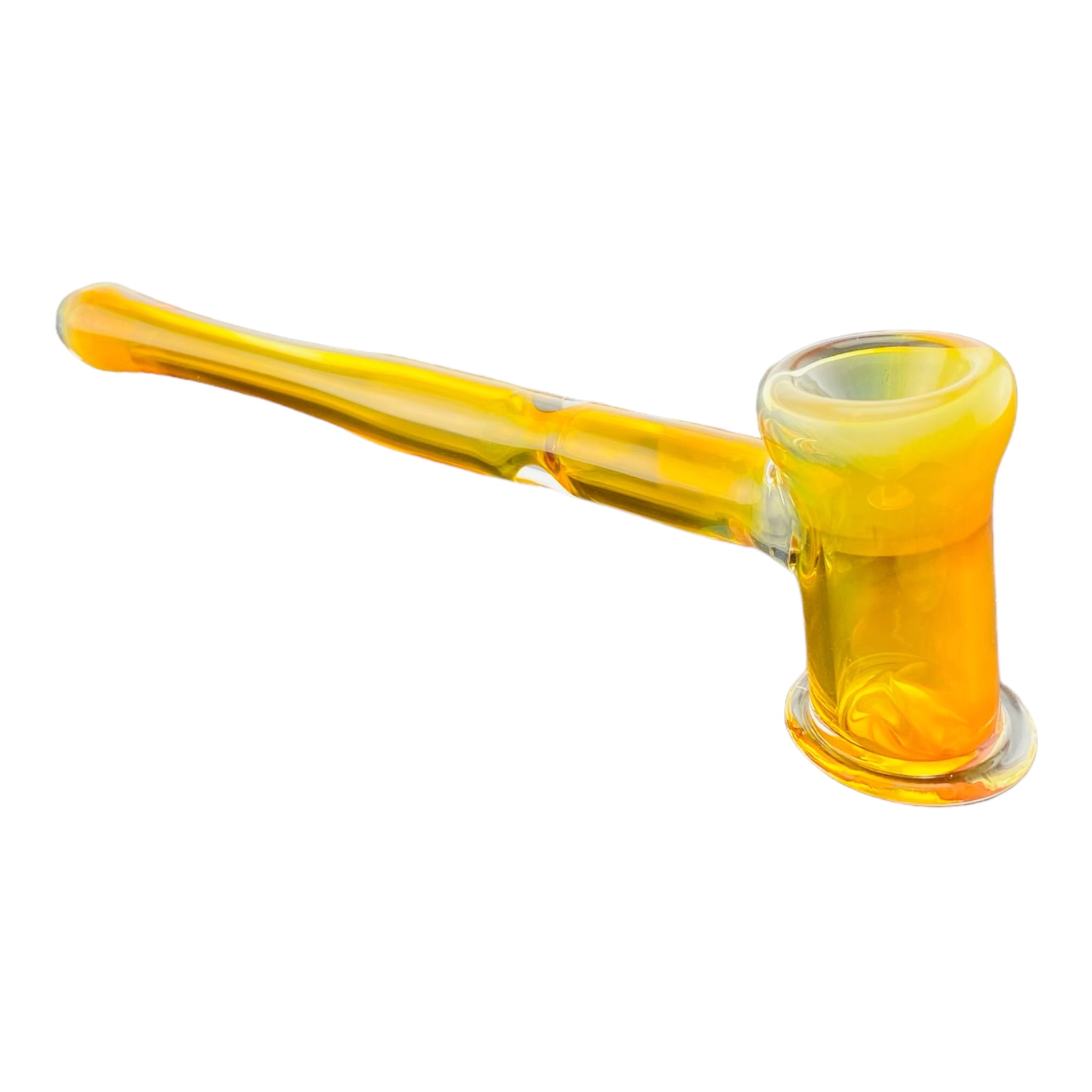 Glass Hand Pipes - Large Fumed Glass Hammer Hand Pipe With No Carb