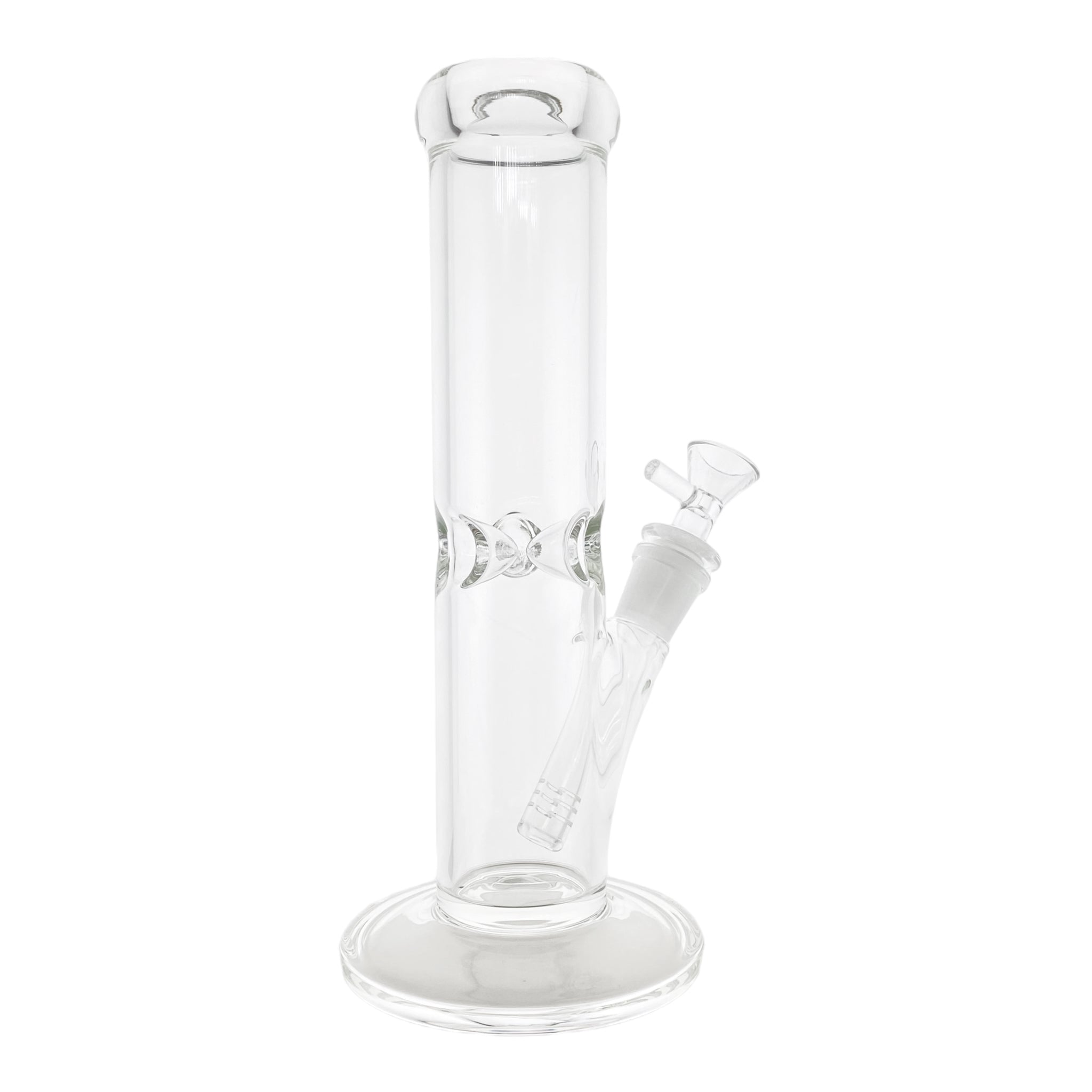 12 Inch Clear Straight Tube Bong