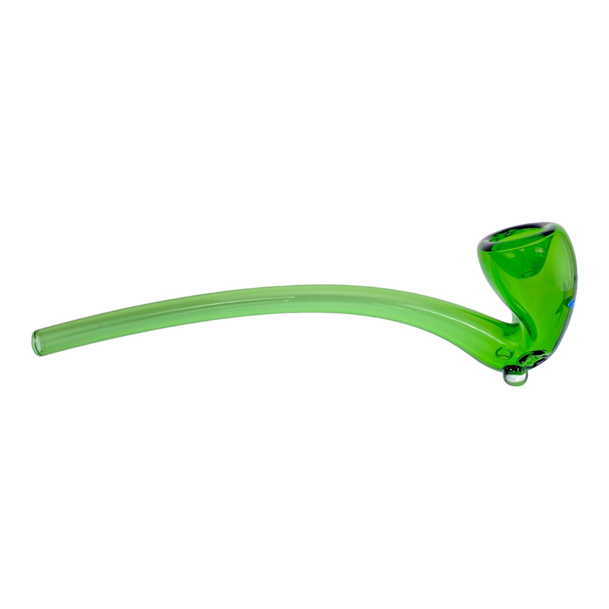 Original Glass Gandalf 8 Inch Green Sherlock Pipe