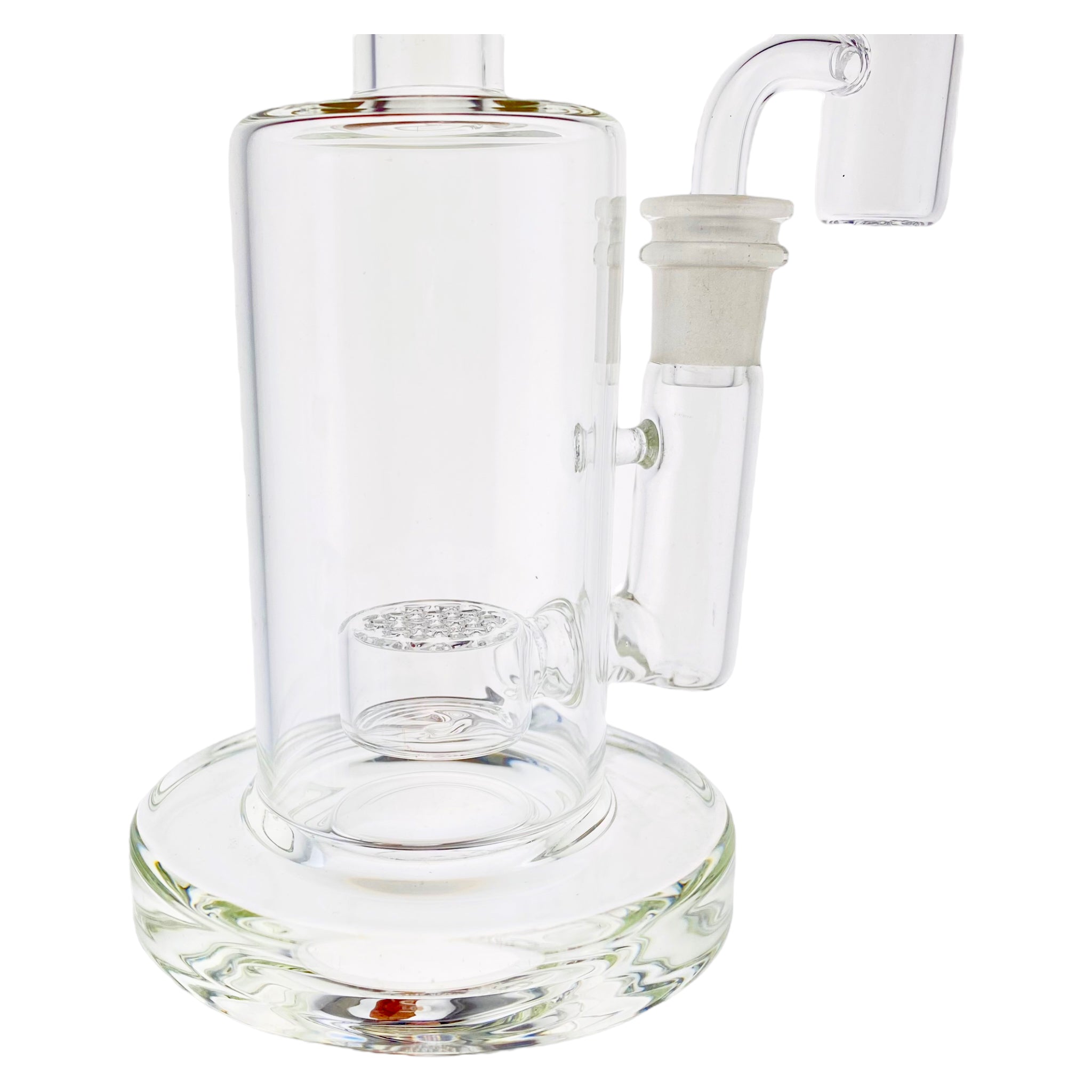 mini Small Clear Dab Rig With Seed of Life Percolator