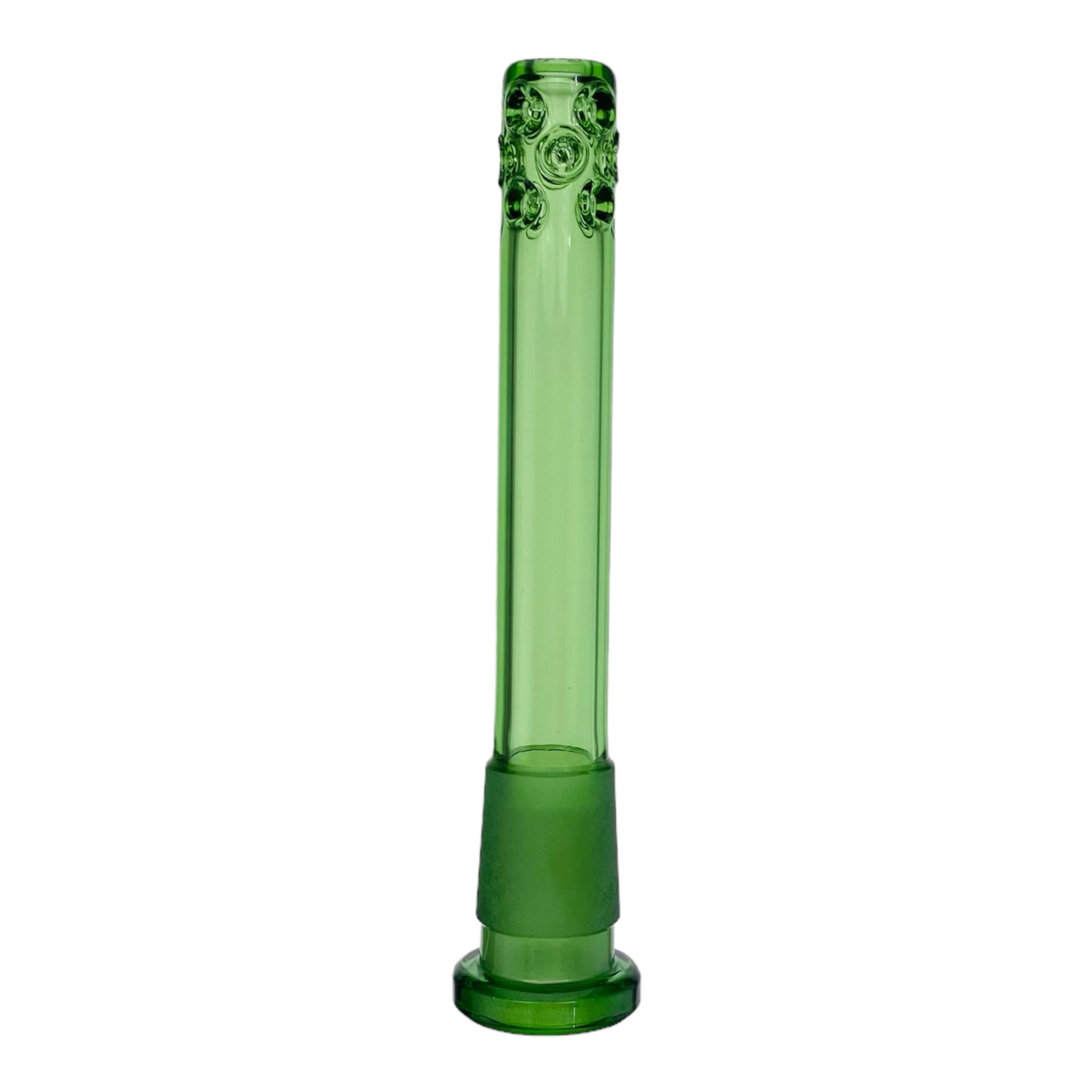 Green 4.5 Inch 18mm - 14mm Downstem For Glass Bong