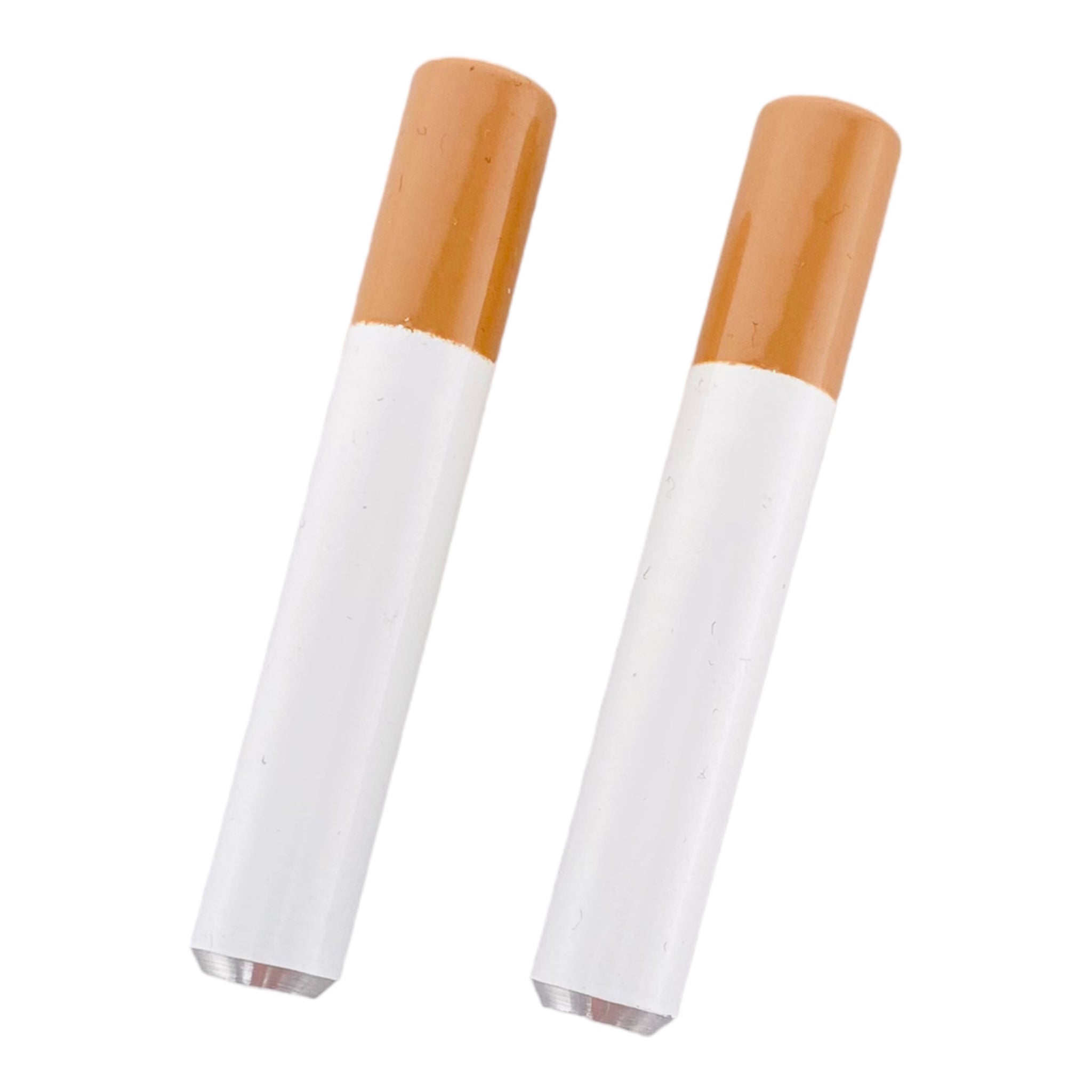 Small Metal Cigarette One Hitter Chillum - 2ct