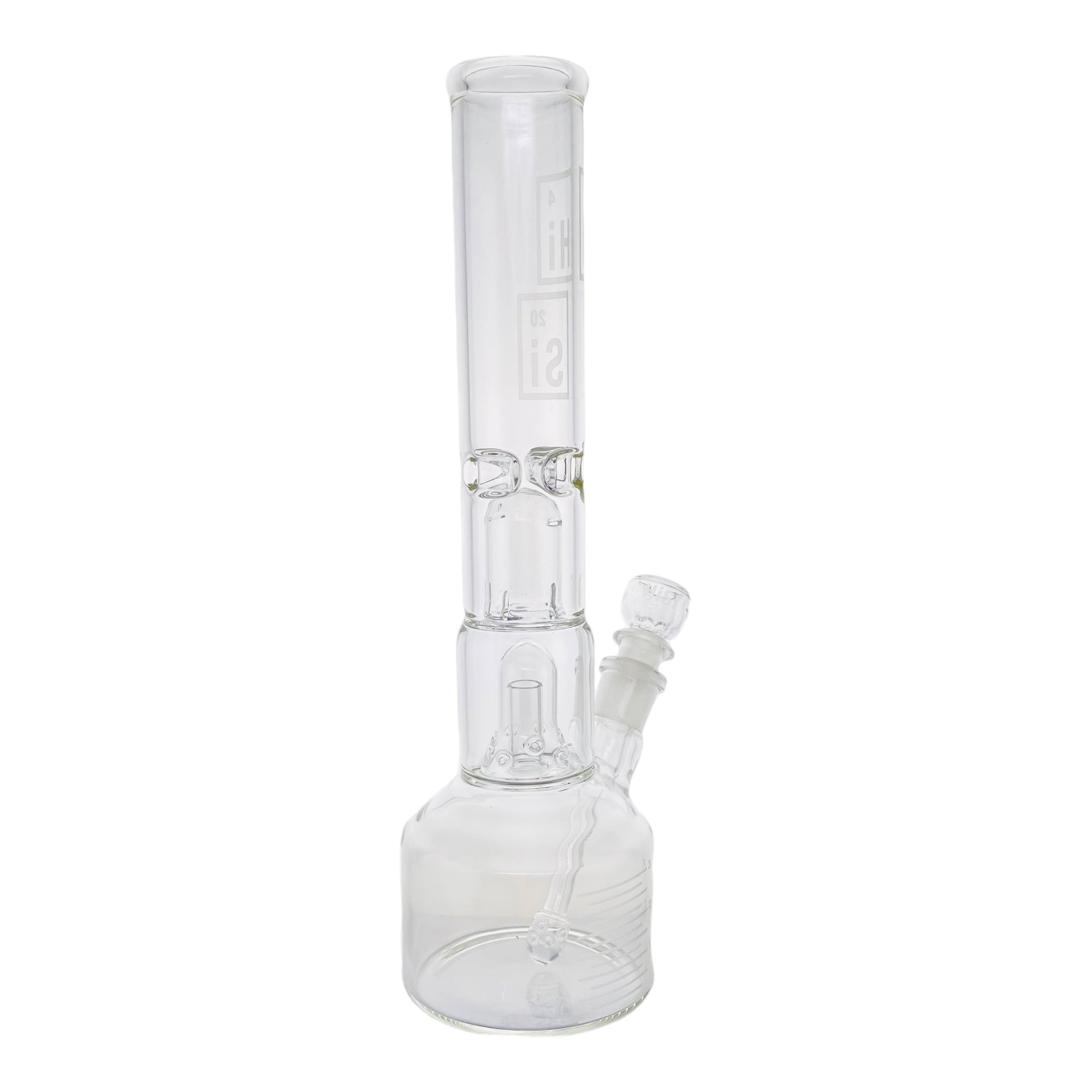 HiSi Glass Junior Double Bell Perc