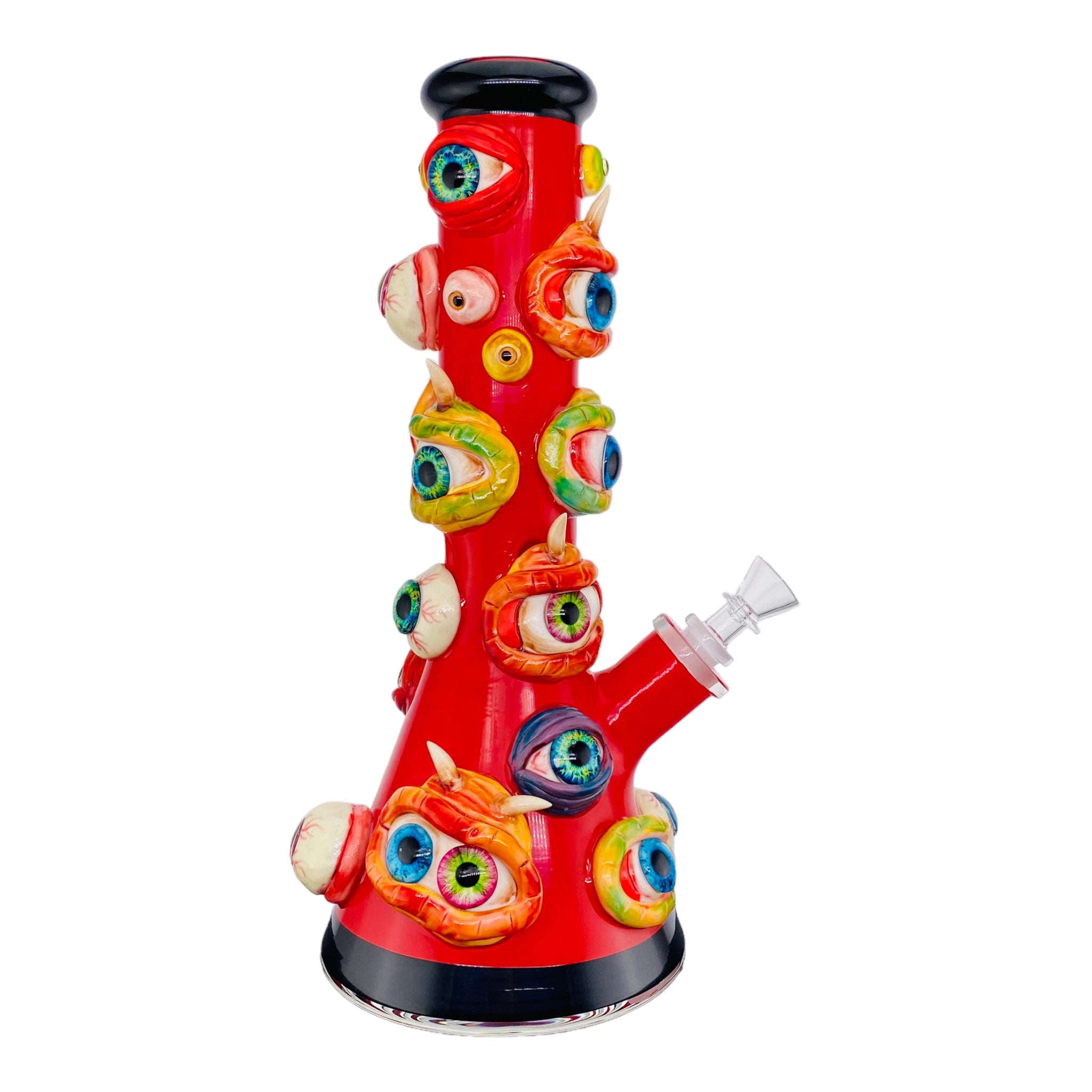 Monster Bongs - 12 Inch All Seeing Eyes Beaker Bong