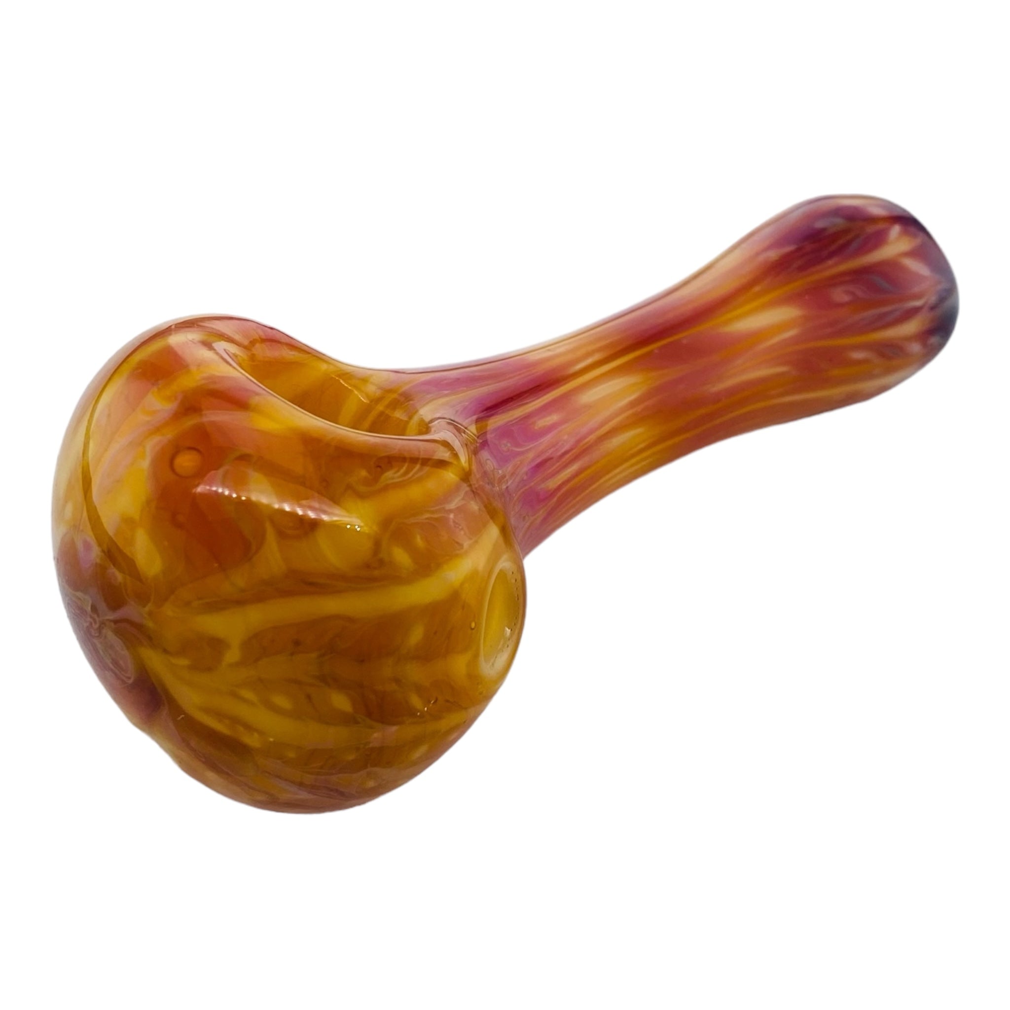 Serendipity Glass With Wrap And Rake Glass Hand Pipe for weed or tobacco