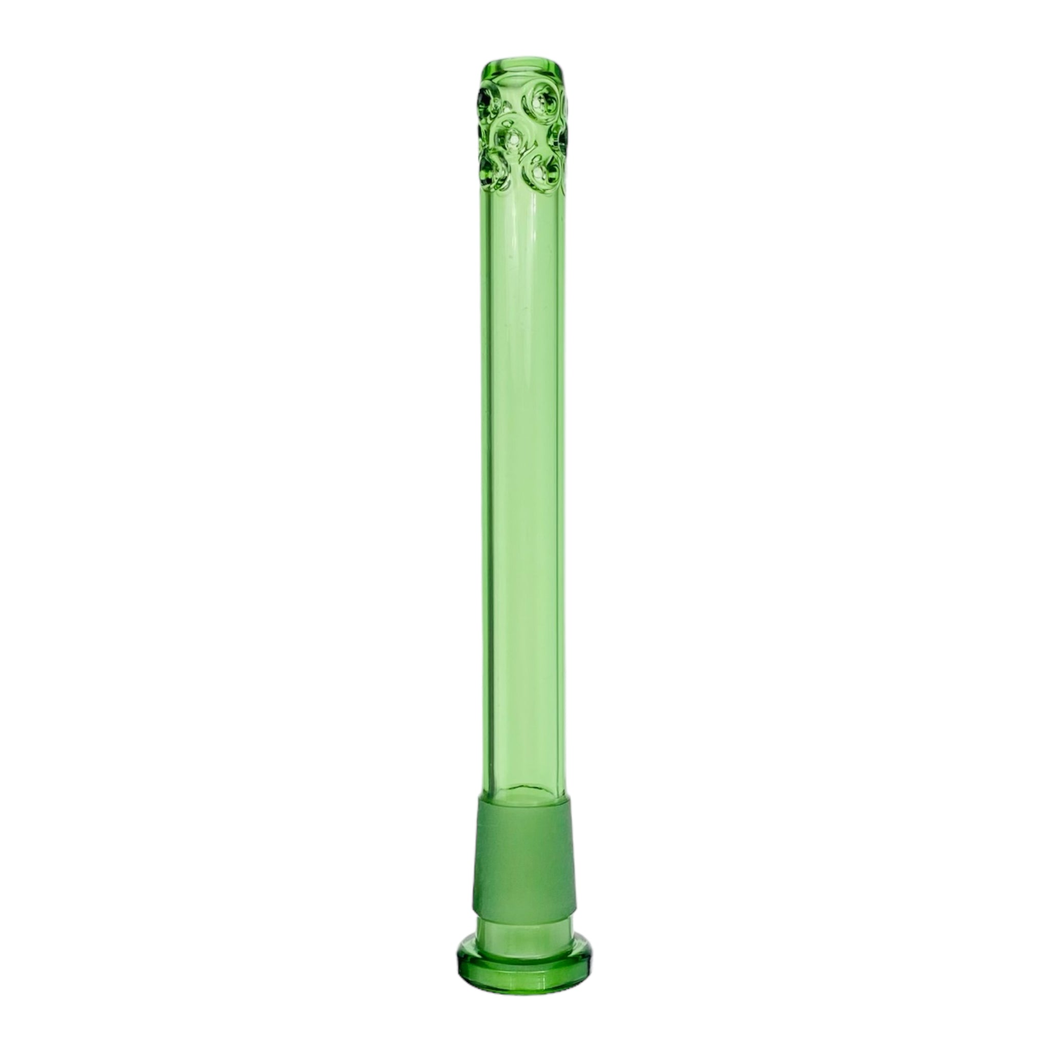 Green 6 Inch 18mm - 14mm Downstem For Glass Bong