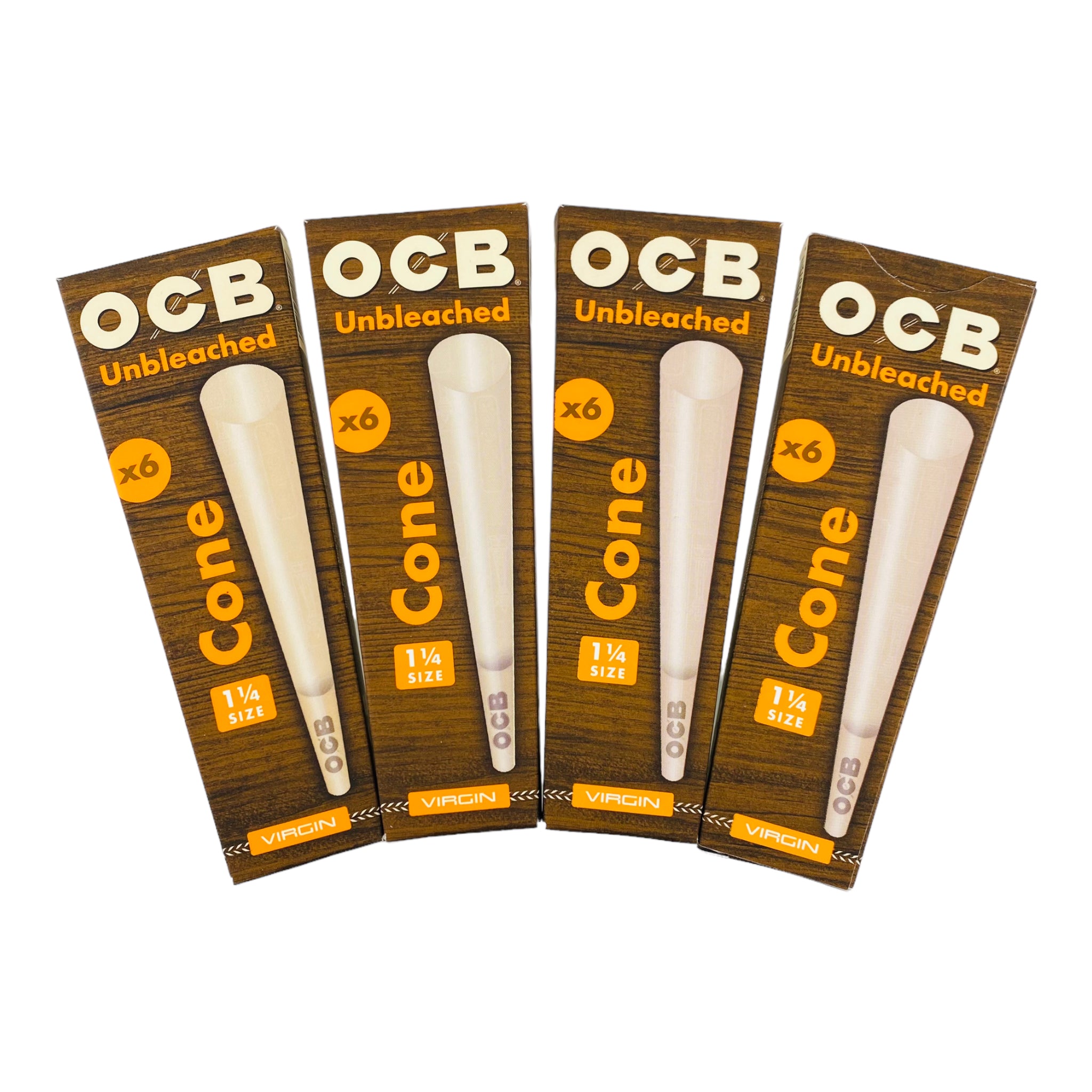OCB 1-1/4 Unbleached Cones