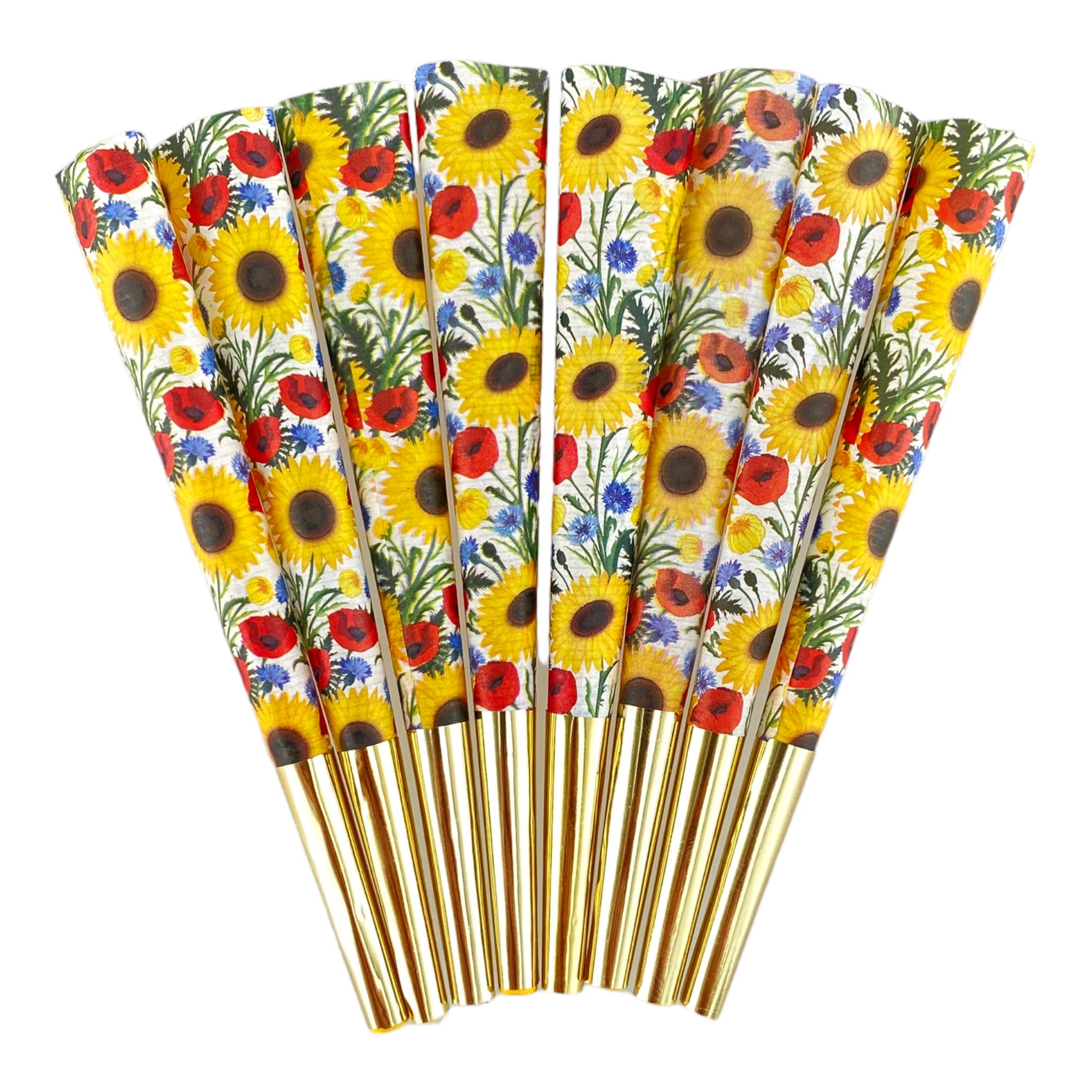 Beautiful Burns - Sunflower Salutation Leaf Pre Rolled Cones 8ct