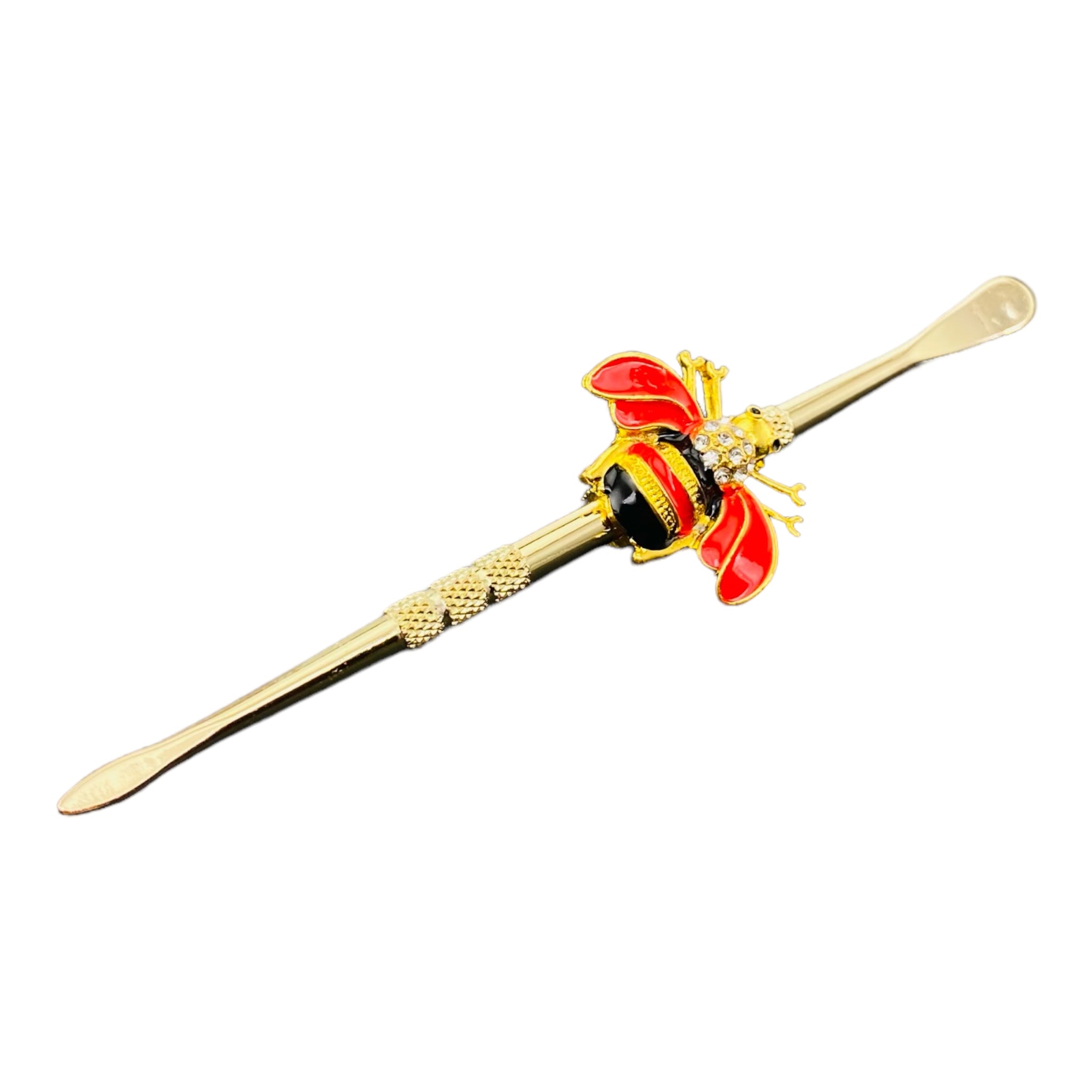 BEEdazzled Gold Paddle Scoop And Spear Point Dab Tool