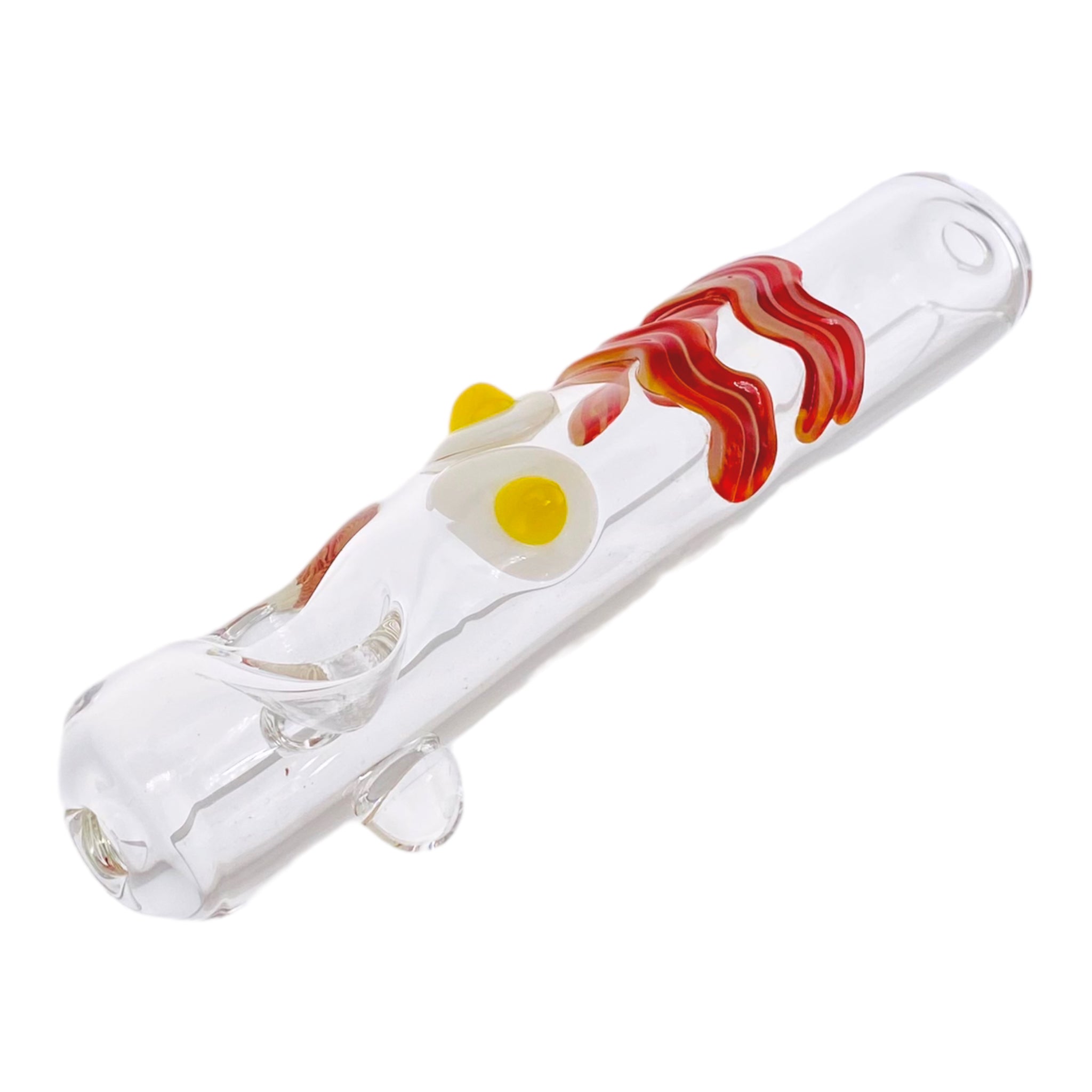 Clear Steamroller With Bacon And Eggs