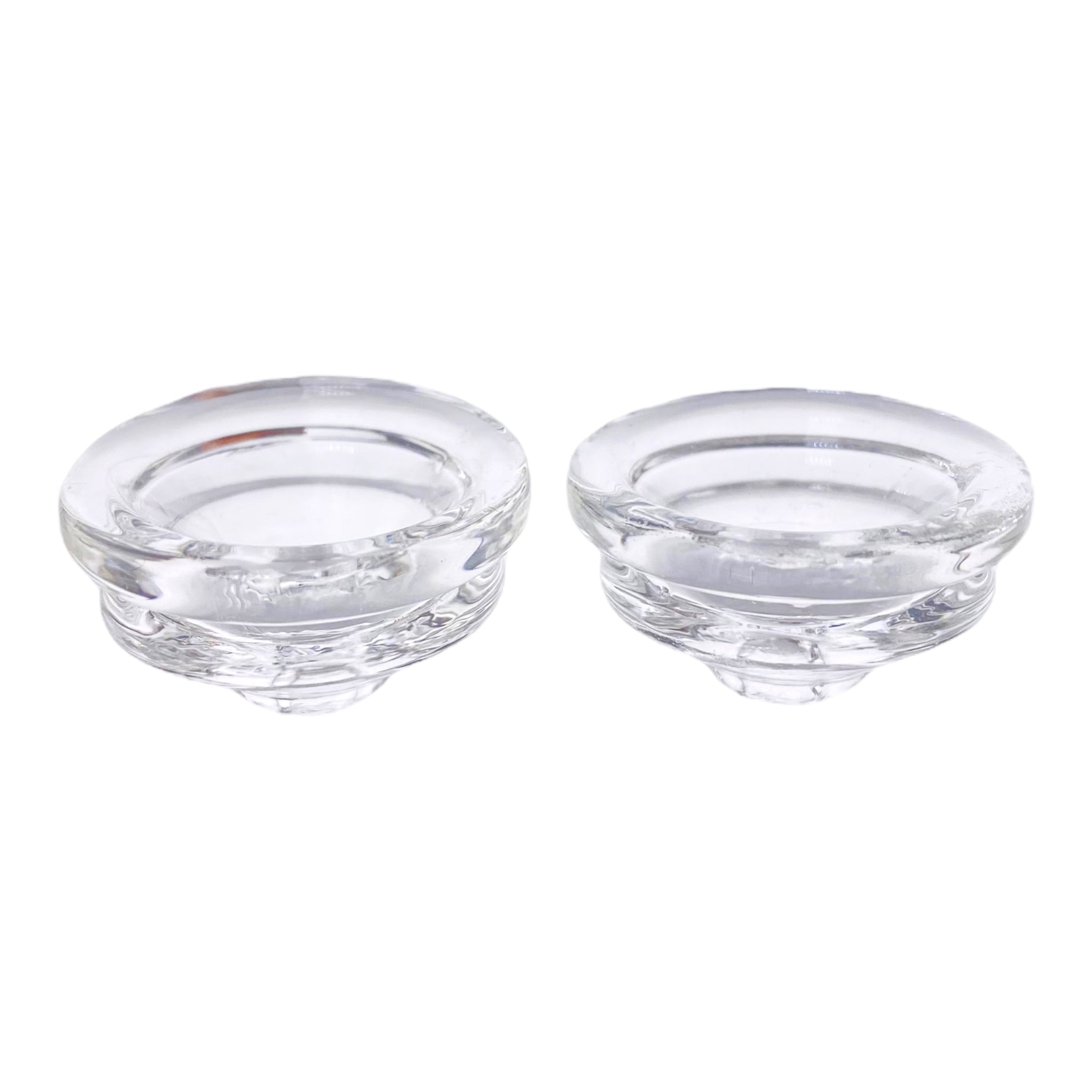 Replacement Single Hole Glass Bowl For Silicone Hand Pipes - 2ct