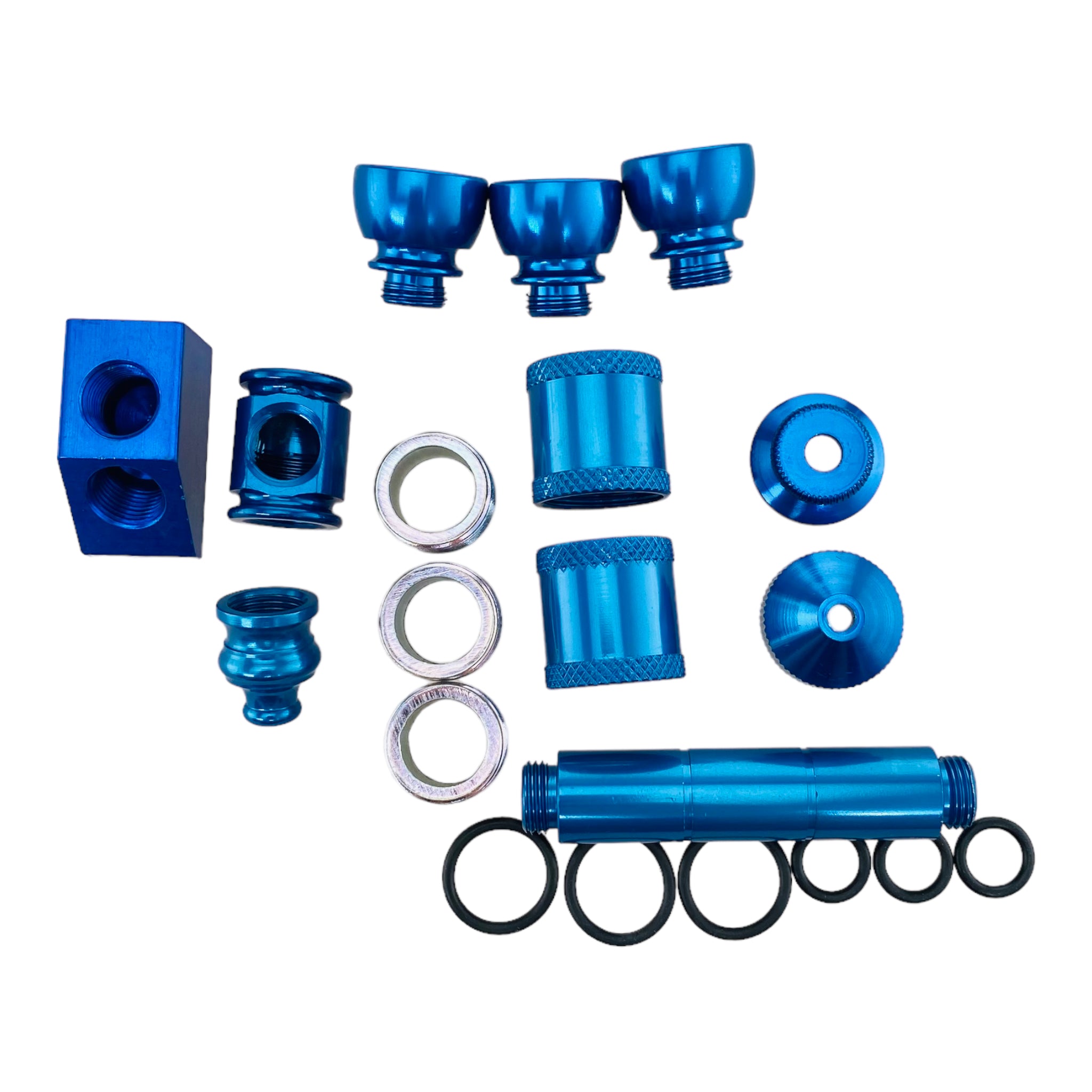 Aluminum Metal Pipe Makers Kit in Blue