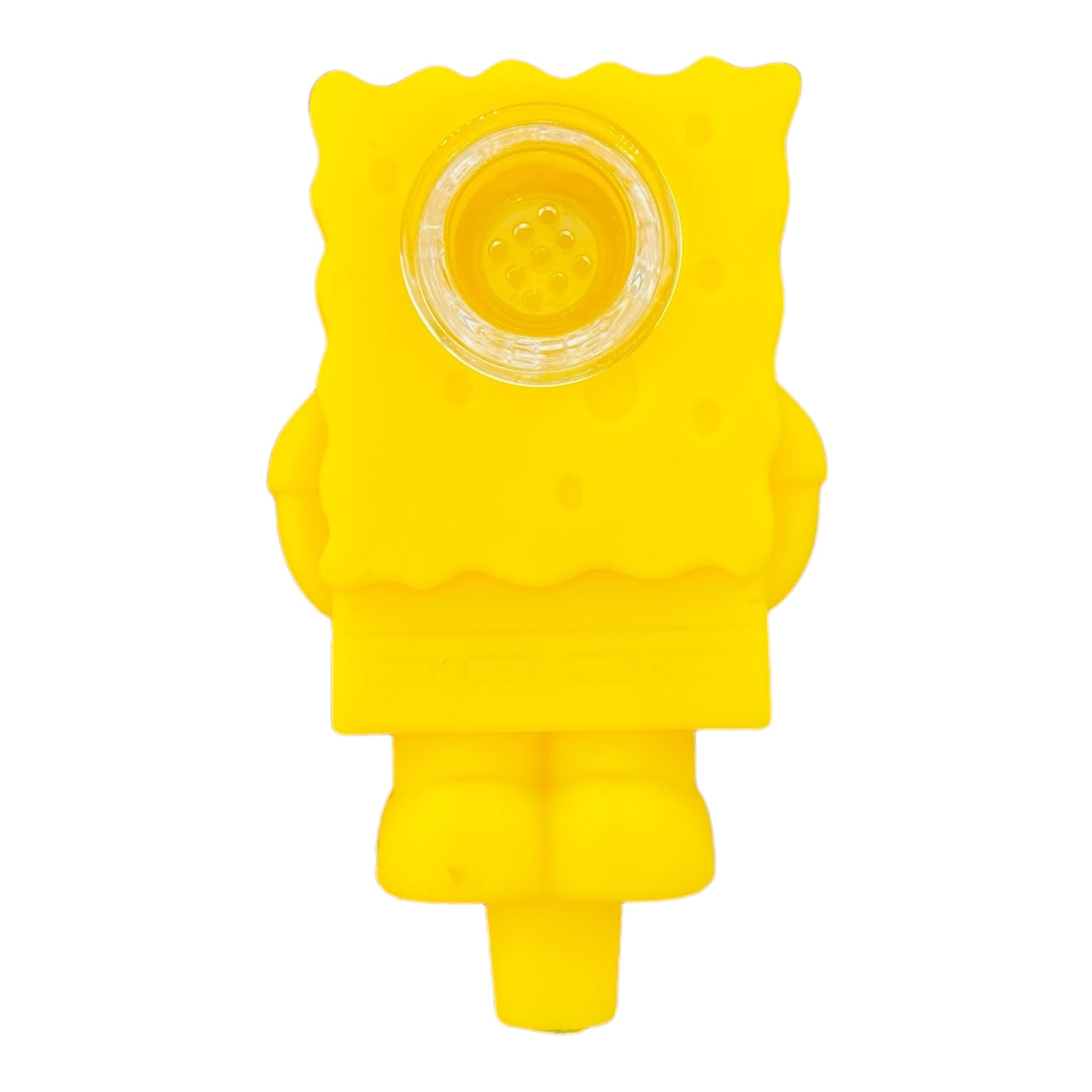 Squarepants Sponge Silicone Hand Pipe for weed for sale