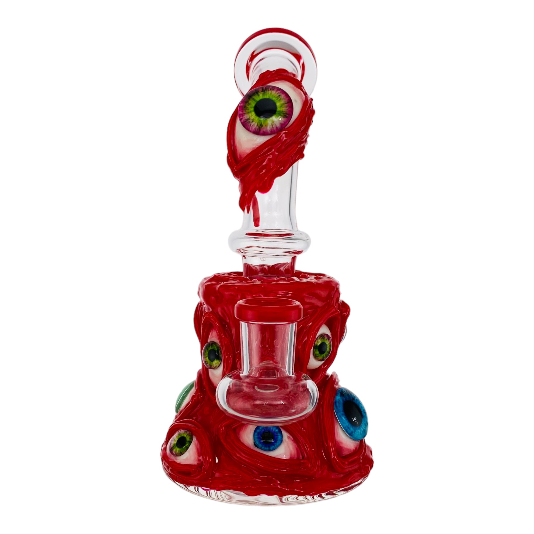 Red creepy creature with Wandering Eye Monster anime Dab Rig