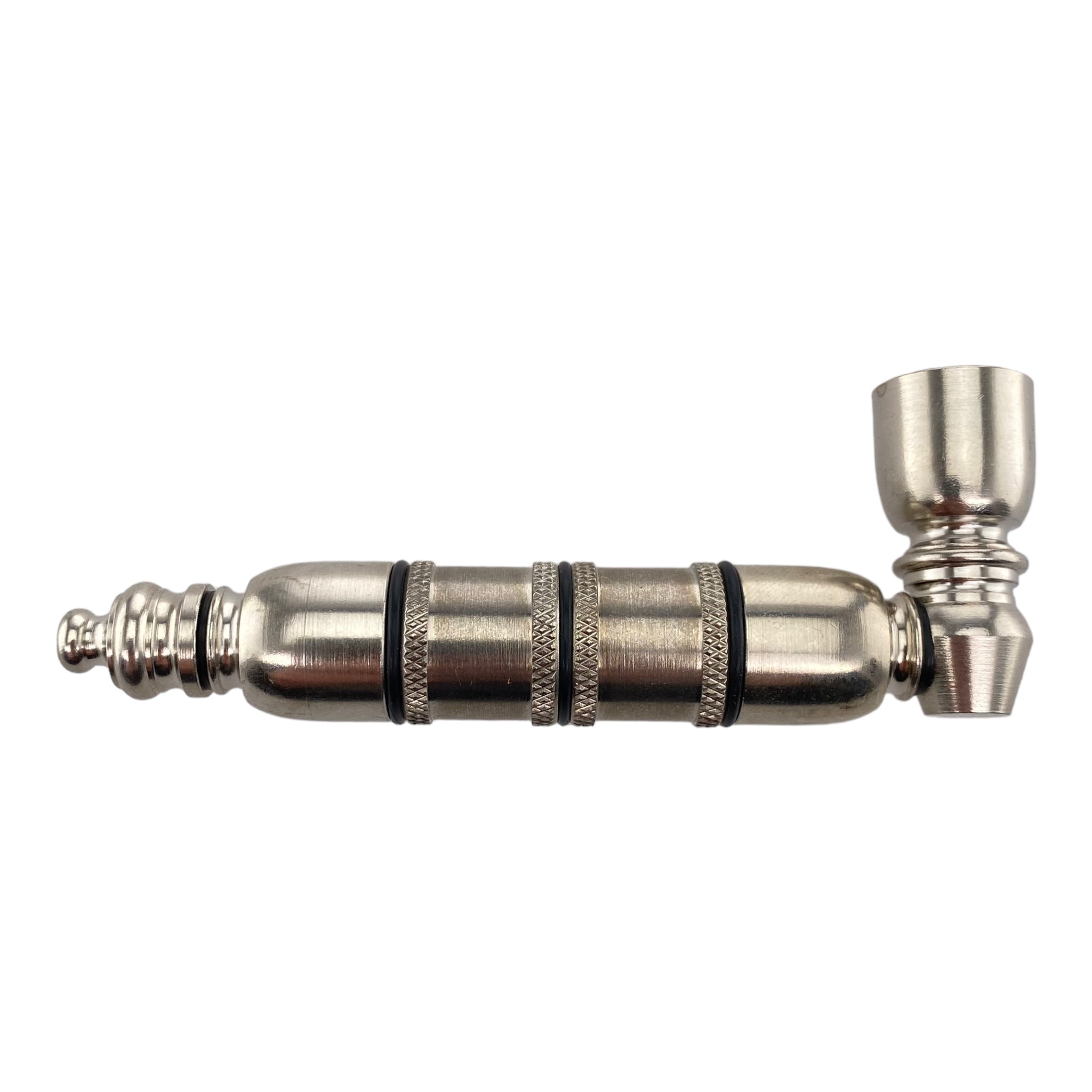 Metal weed pipe with multiple chambers best tobacco metal pipe