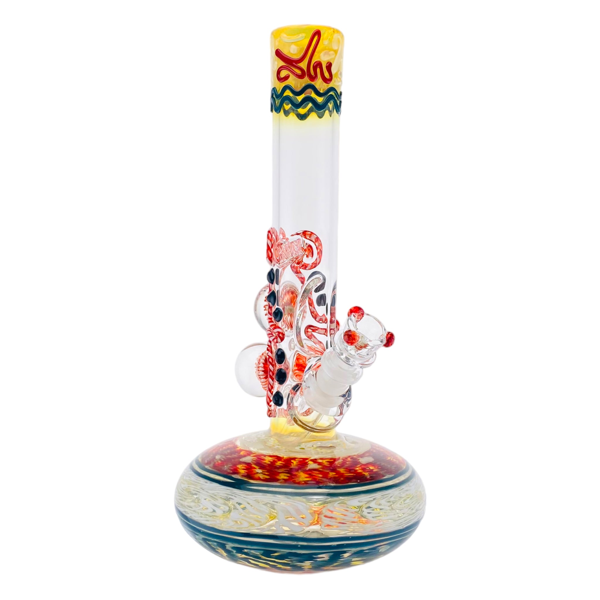 best durable strong american made HVY Glass - Multi Section Bubble Bottom Bong With Marbles