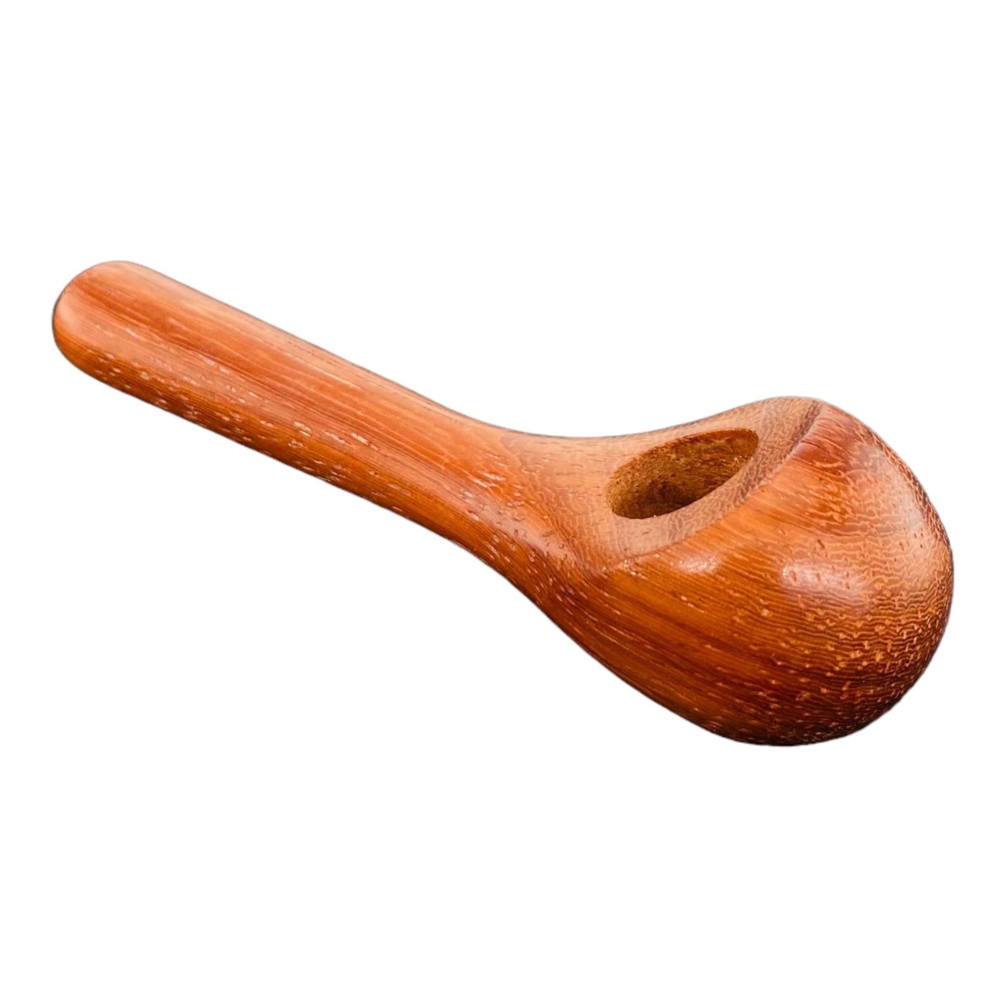 Wood Hand Pipe - Simple Spoon Shape Wood Hand Pipe