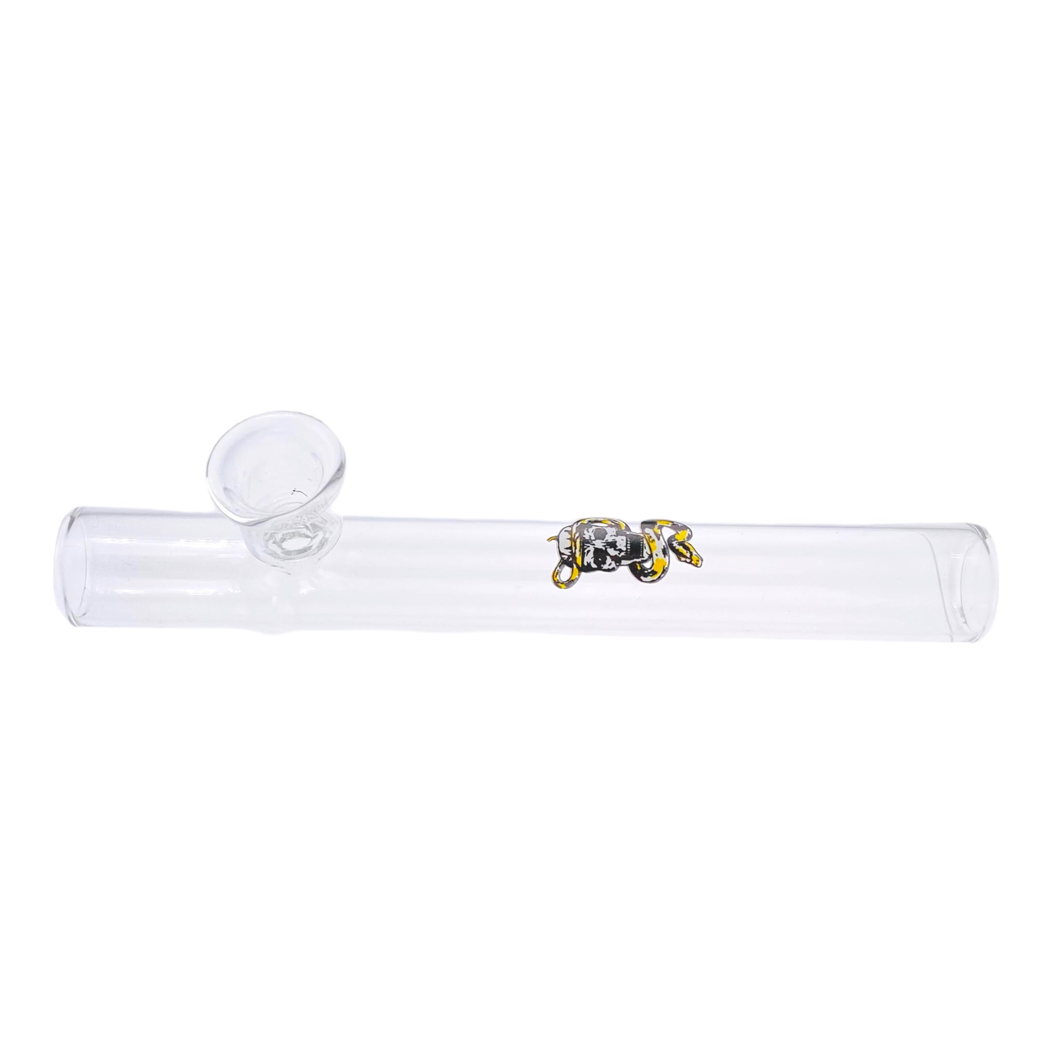Clear Steamroller With Skull And Snake