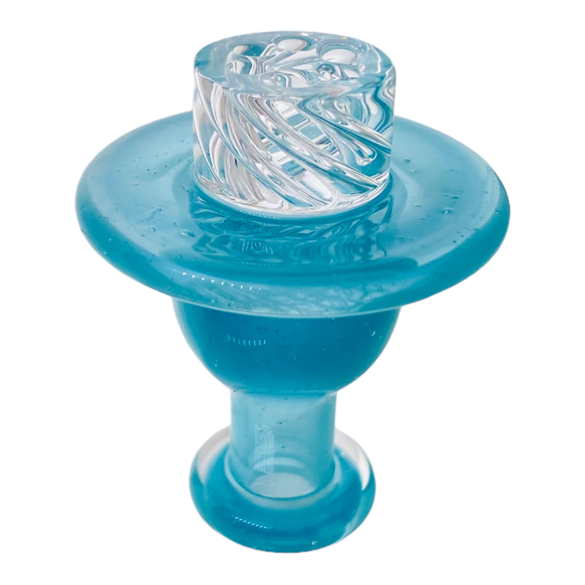 Gordo Scientific's Blue OG Riptide Spinner Carb Cap