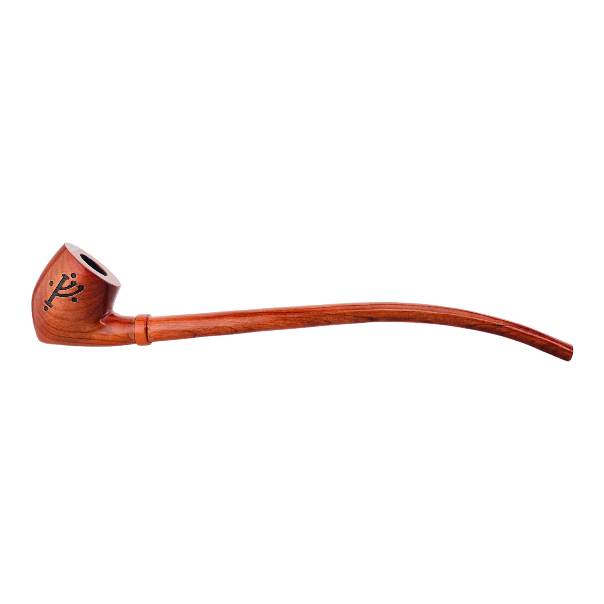 Buy The Halfling: Cherry Wood Churchwarden Pipe LOTR