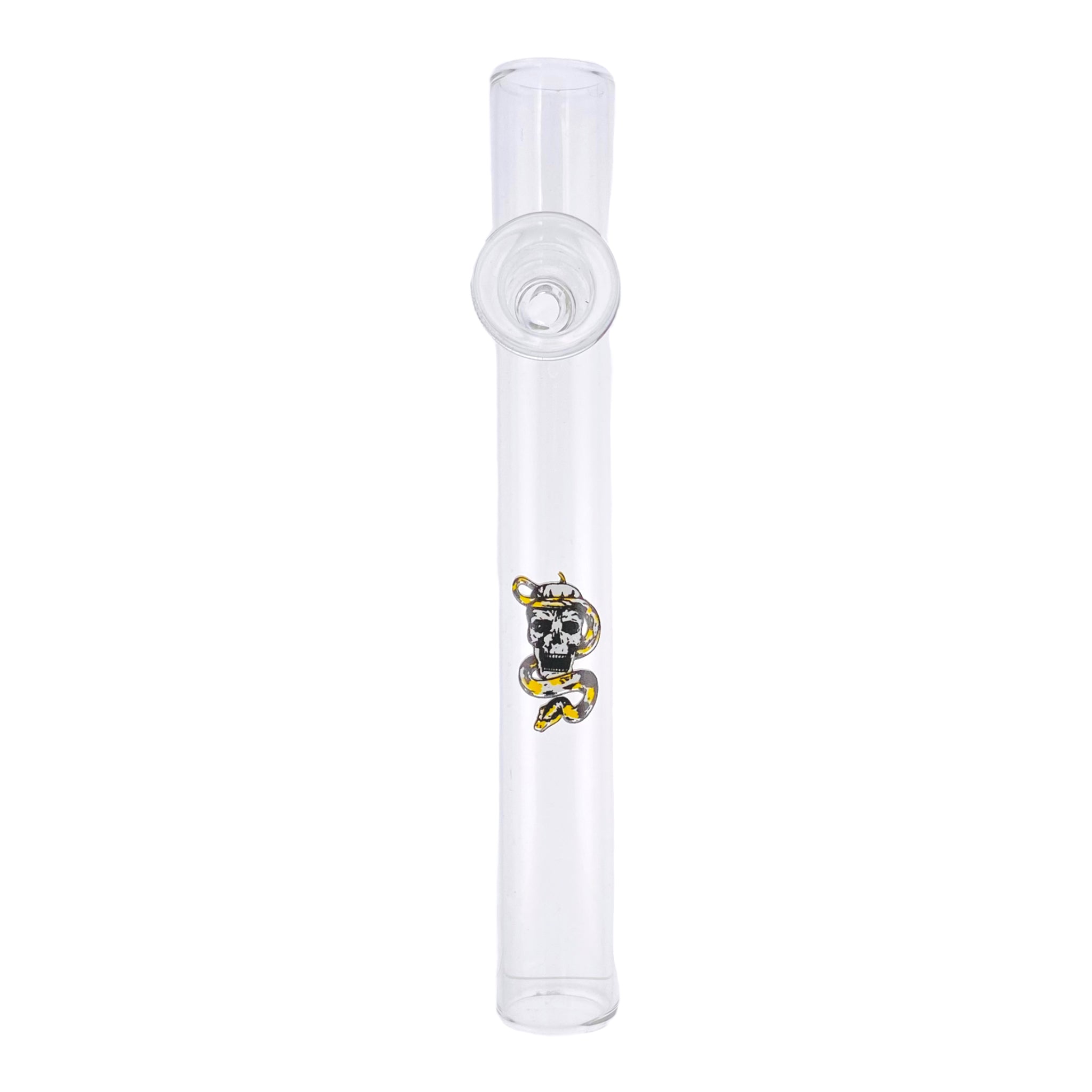 Clear Steamroller With Skull And Snake