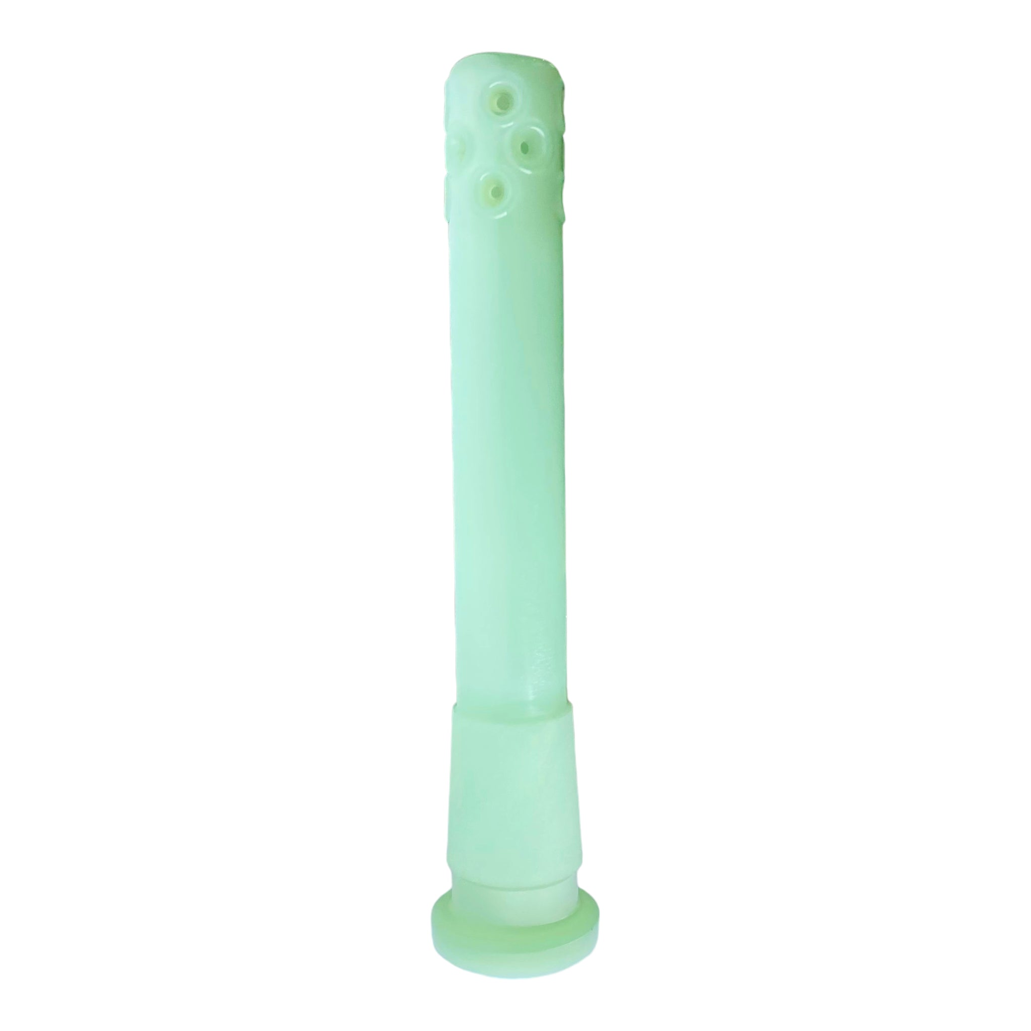 Jade Green 4.5 Inch 18mm - 14mm Downstem For Glass Bong