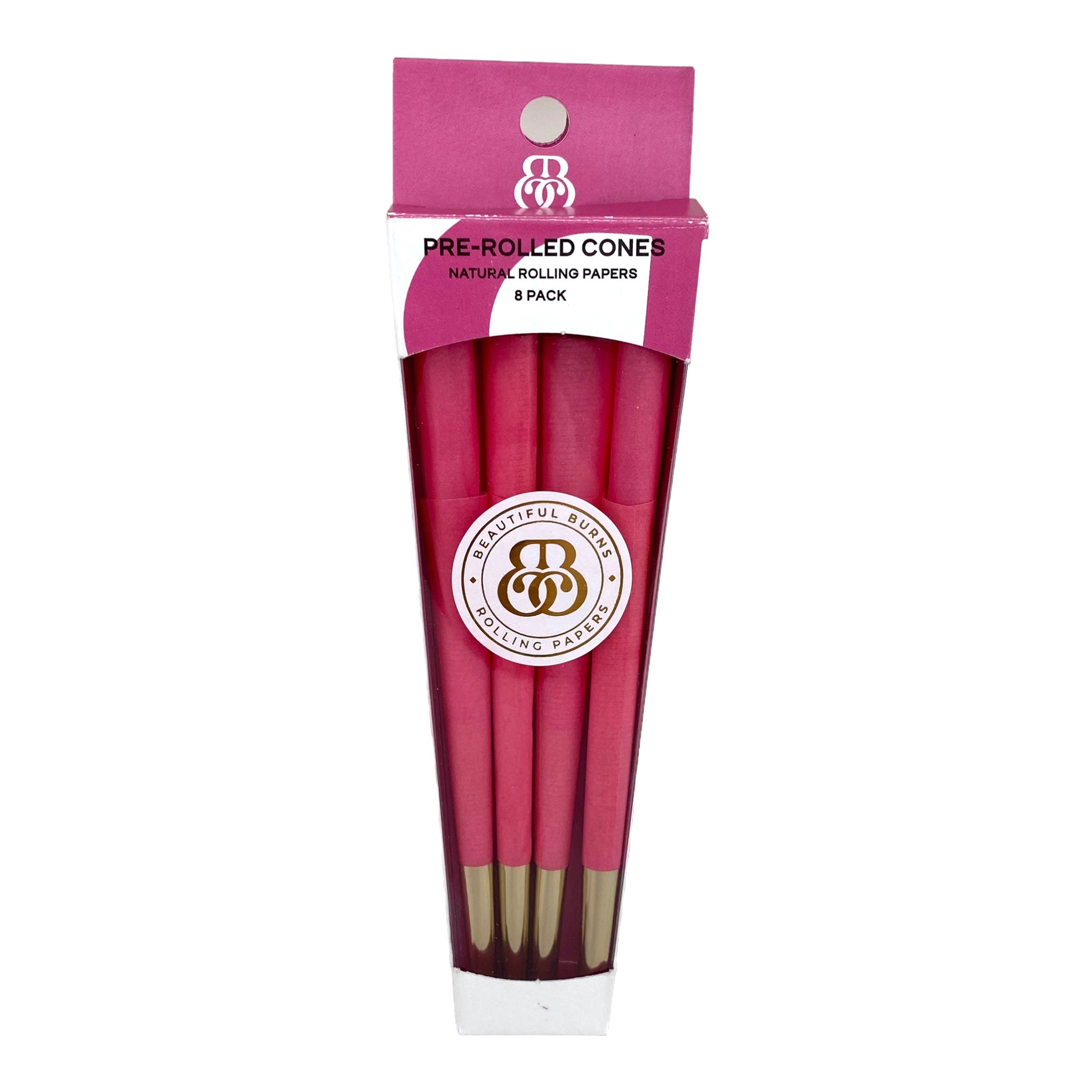 Beautiful Burns - Pink Pre Rolled Cones 8ct