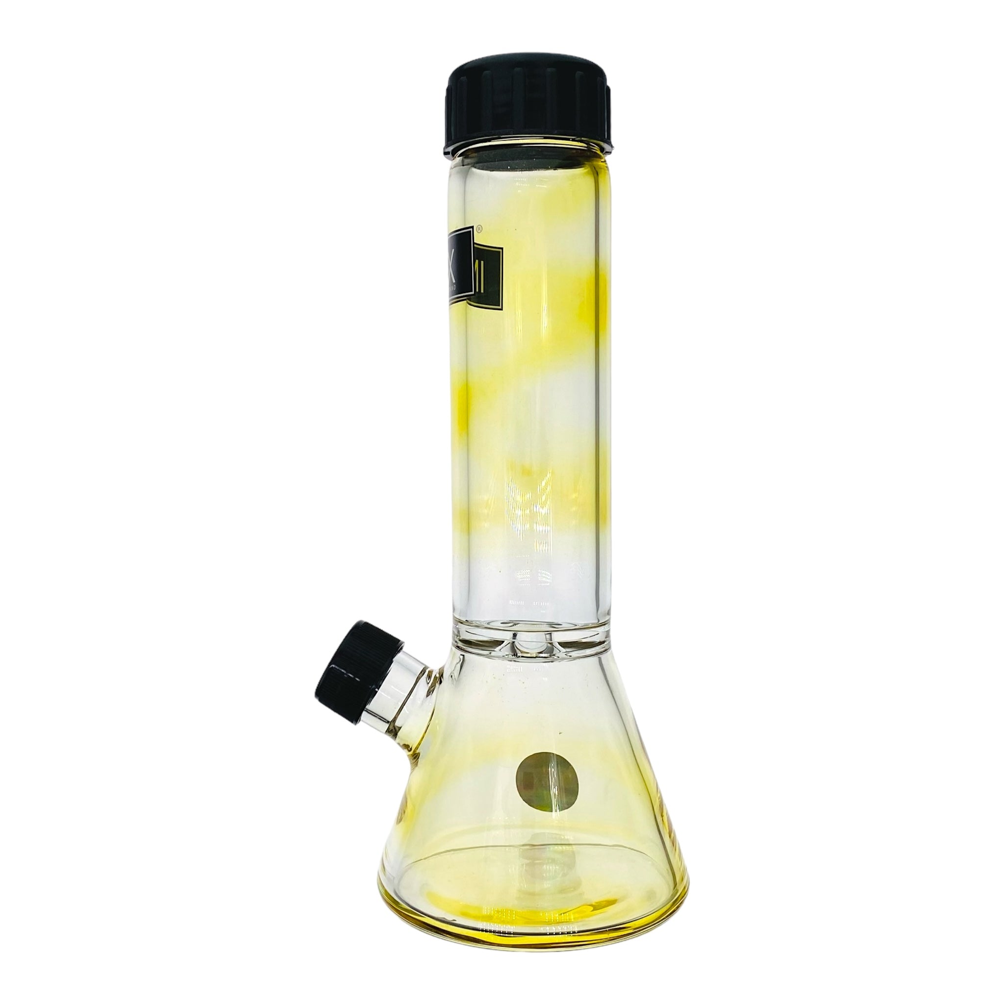 best travel bong Inex Glass Color Changing Fuming Beaker Glass Bong With Screw Caps