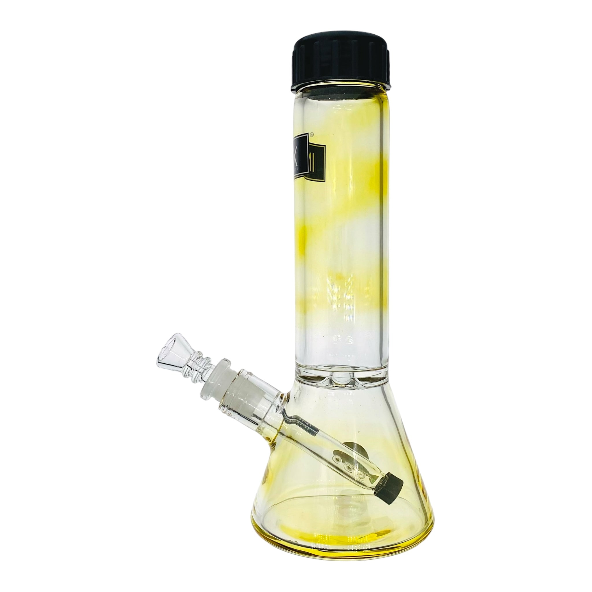 best travel bong Inex Glass Color Changing Fuming Beaker Glass Bong With Screw Caps
