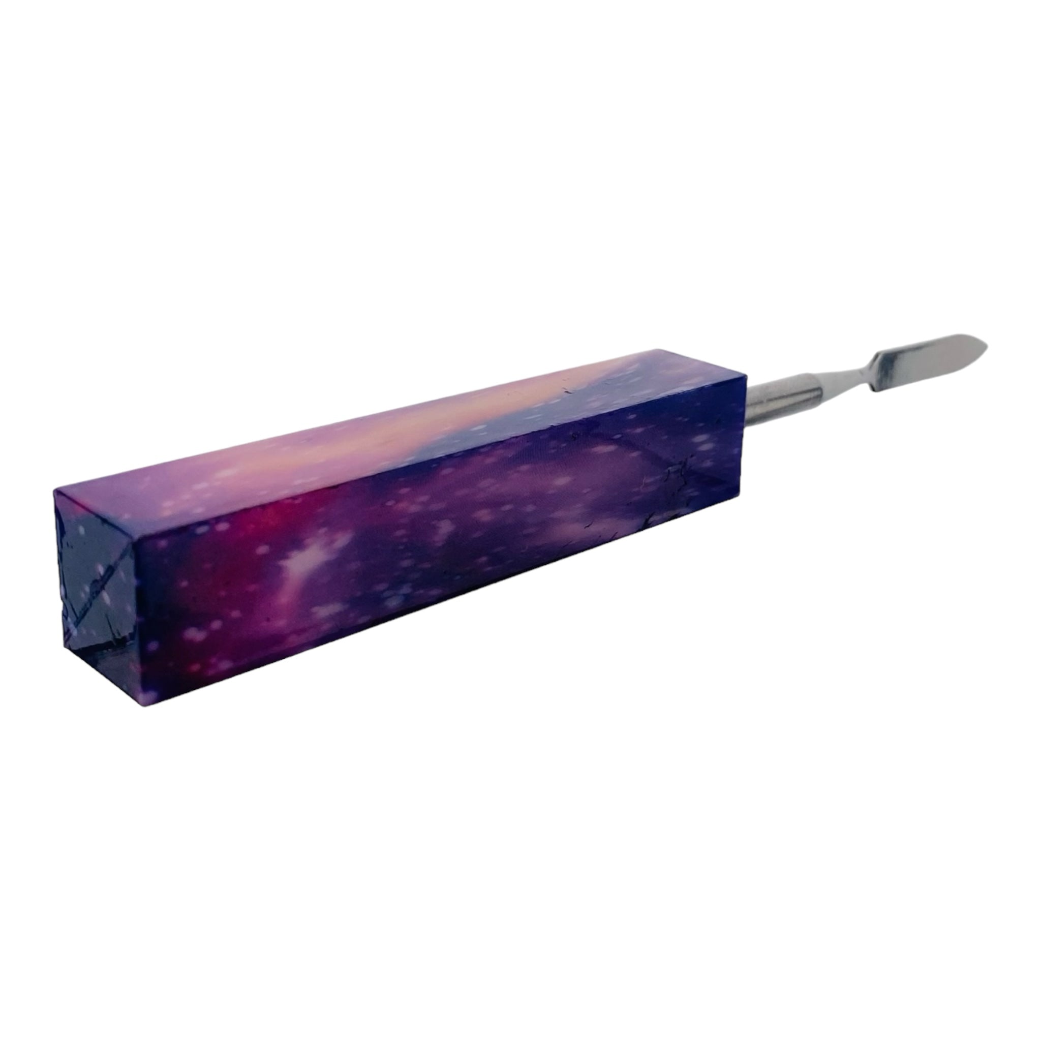 Resin Dab Tool Mystic Galaxy With Flat Paddle