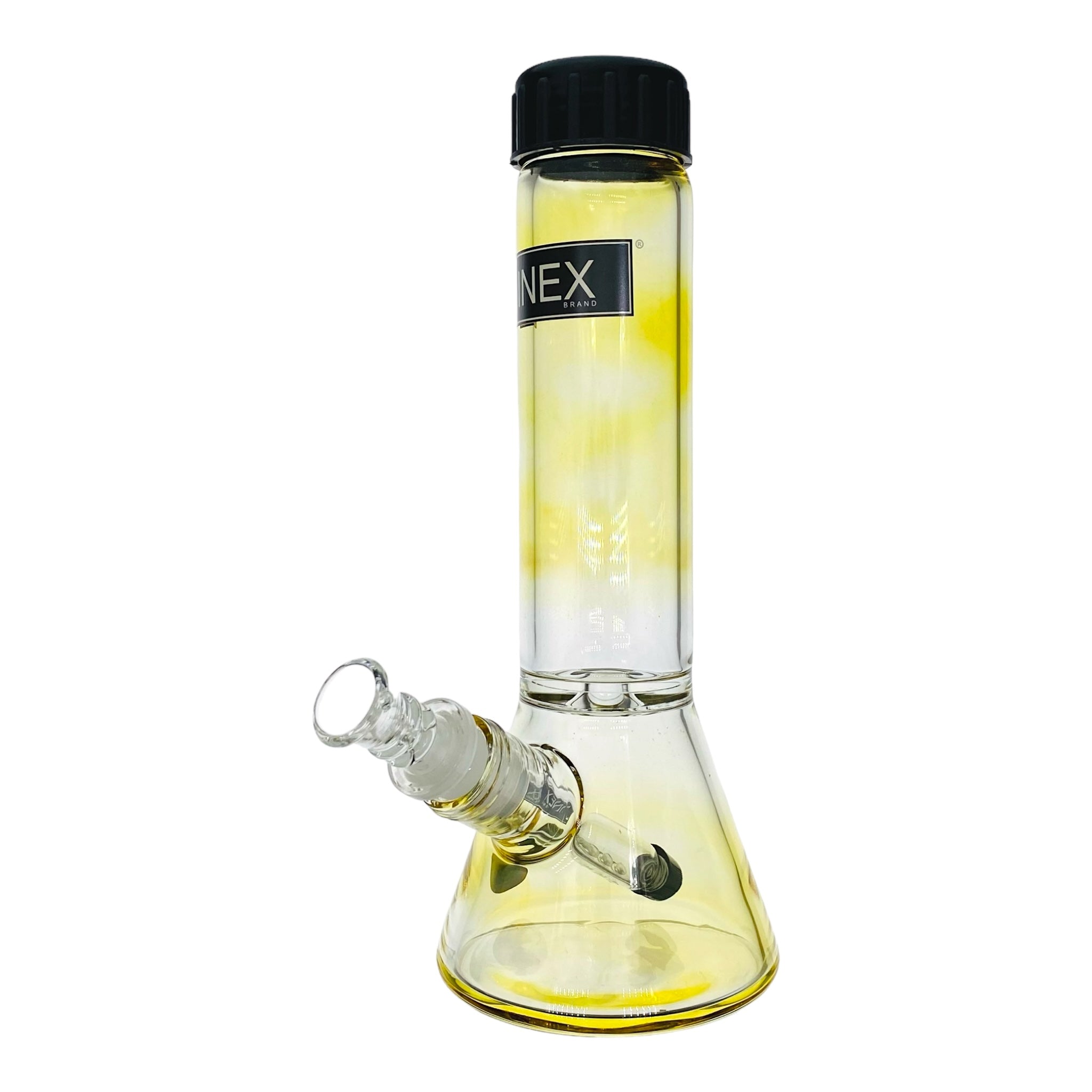 best travel bong Inex Glass Color Changing Fuming Beaker Glass Bong With Screw Caps