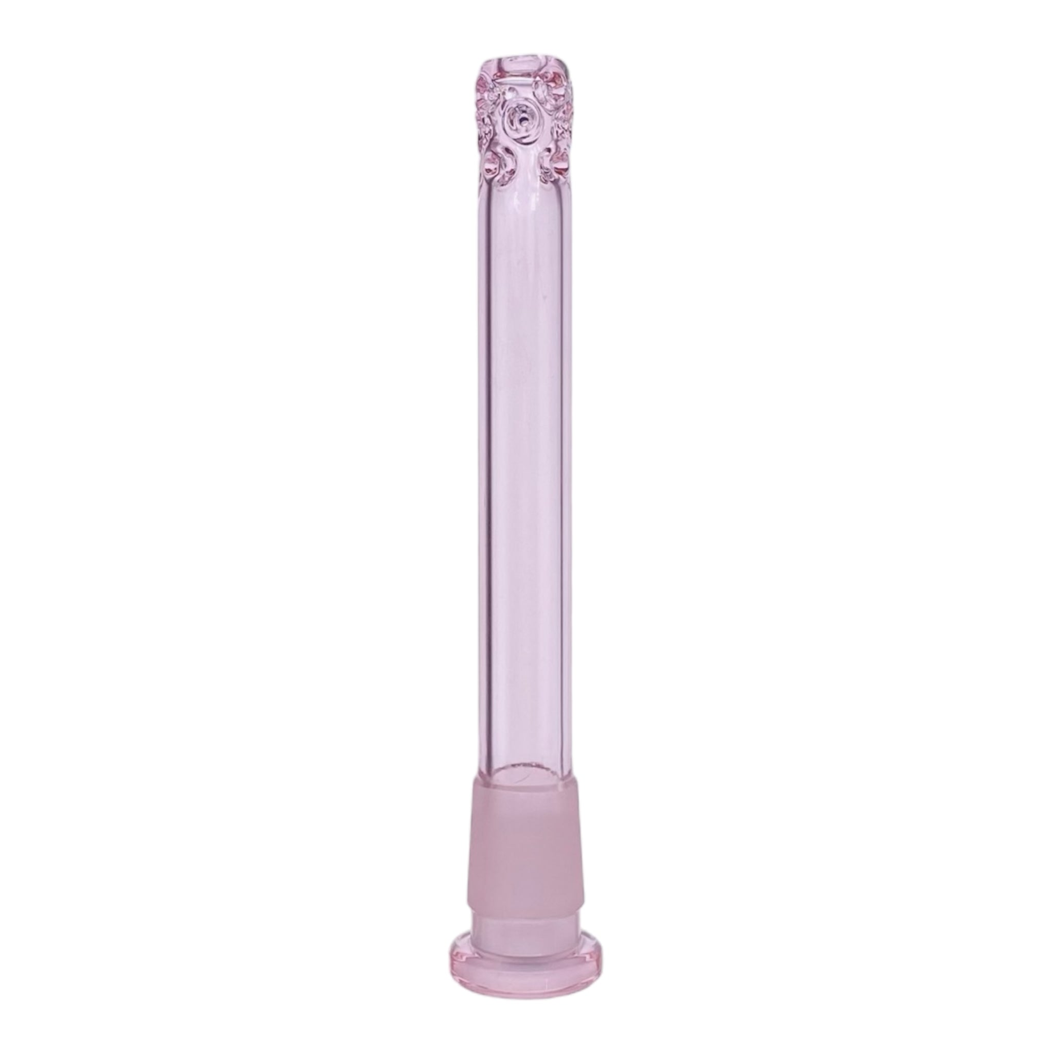Pink 5.5 Inch 18mm - 14mm Downstem For Glass Bong