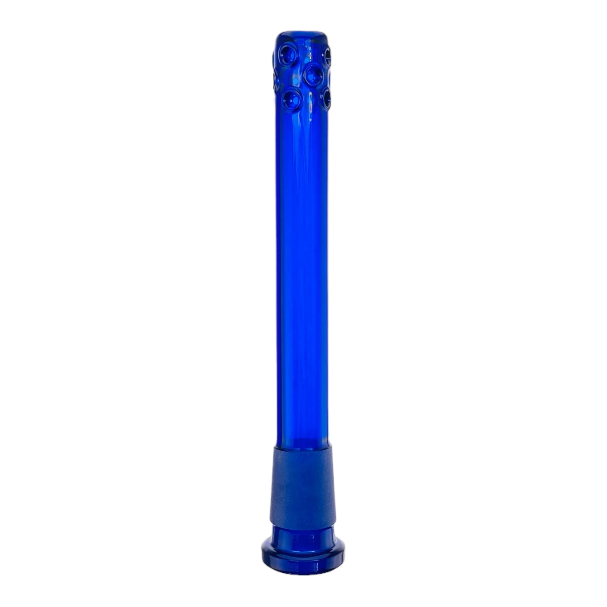 Blue 5.5 Inch 18mm - 14mm Downstem For Glass Bong