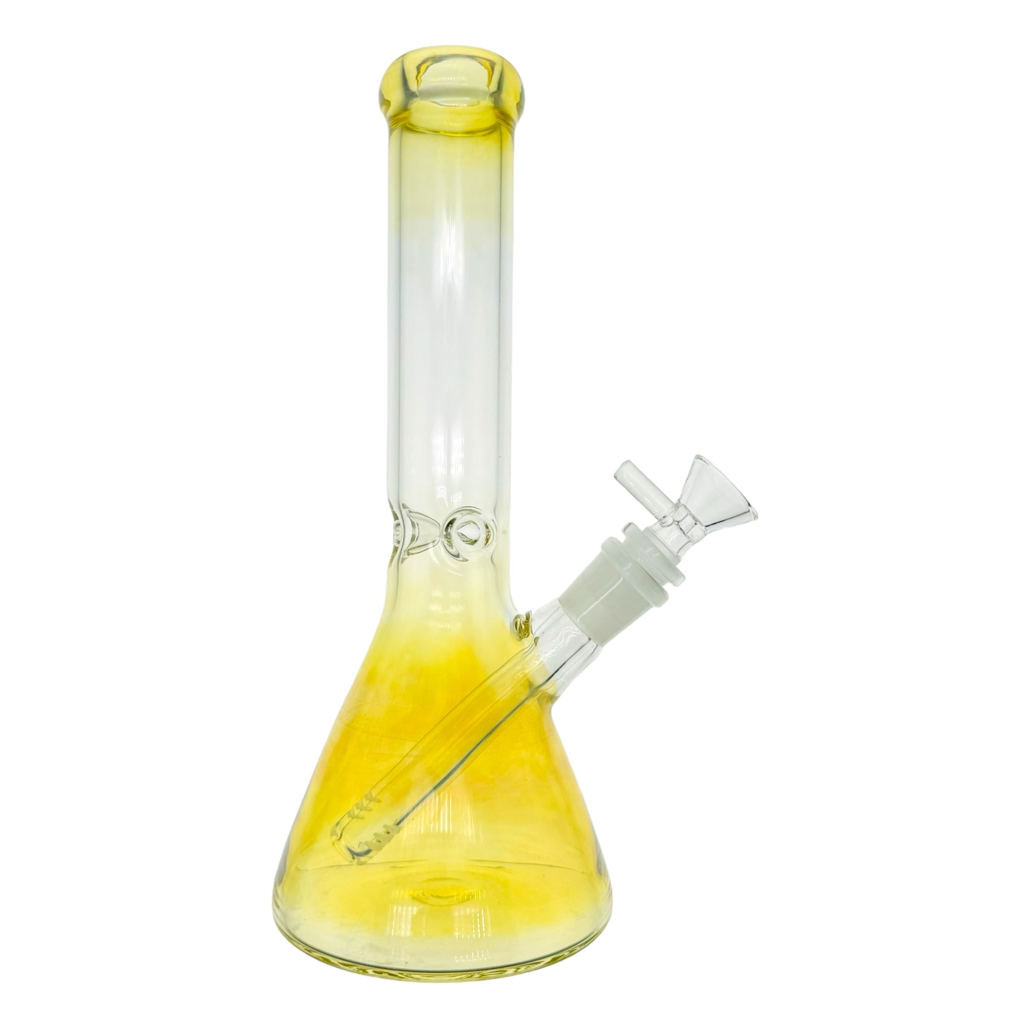 cute bong 10 inches tall with color changing fuming glass bong