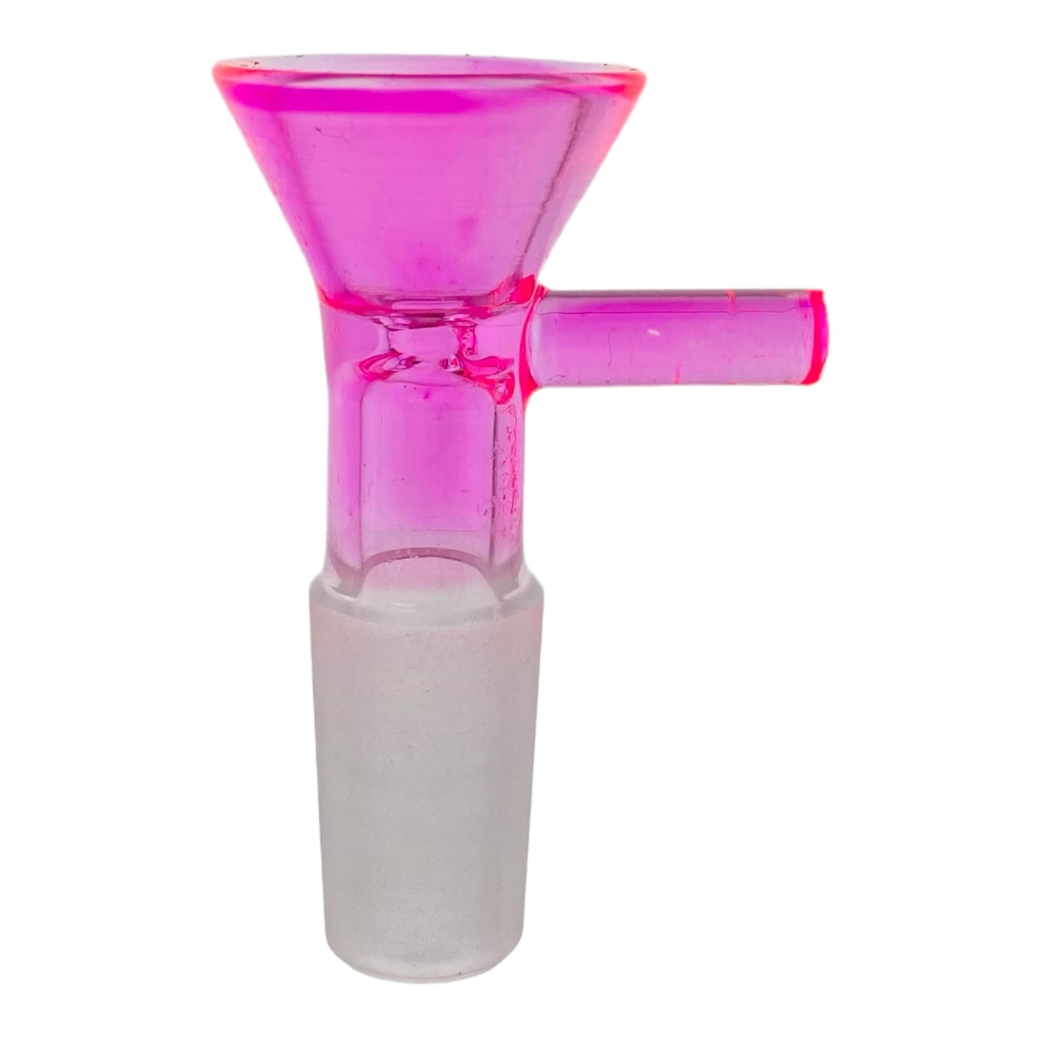 cute Hot Pink Martini Bong Bowl Piece Slide With Handle