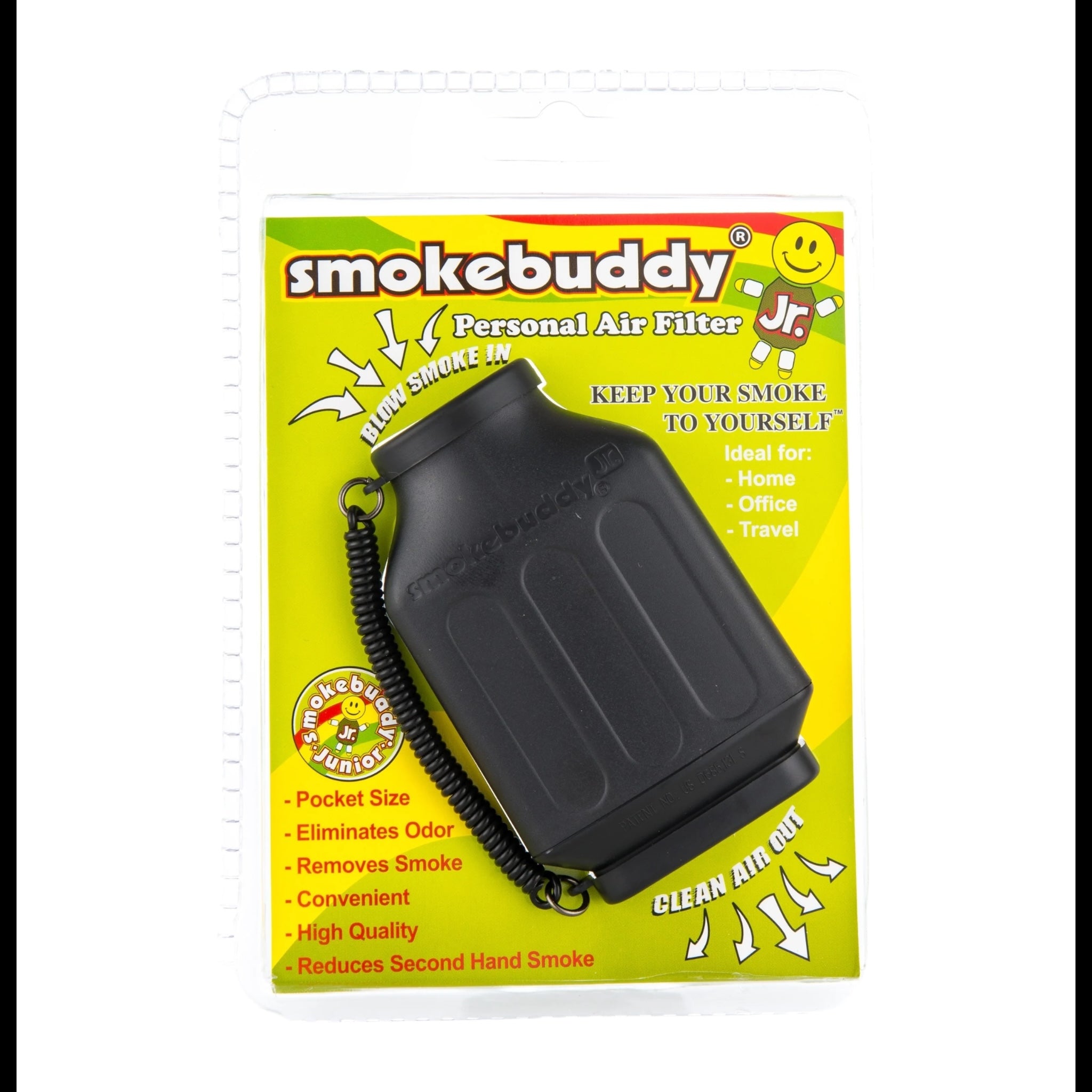 Smokebuddy Junior Air Filter Black