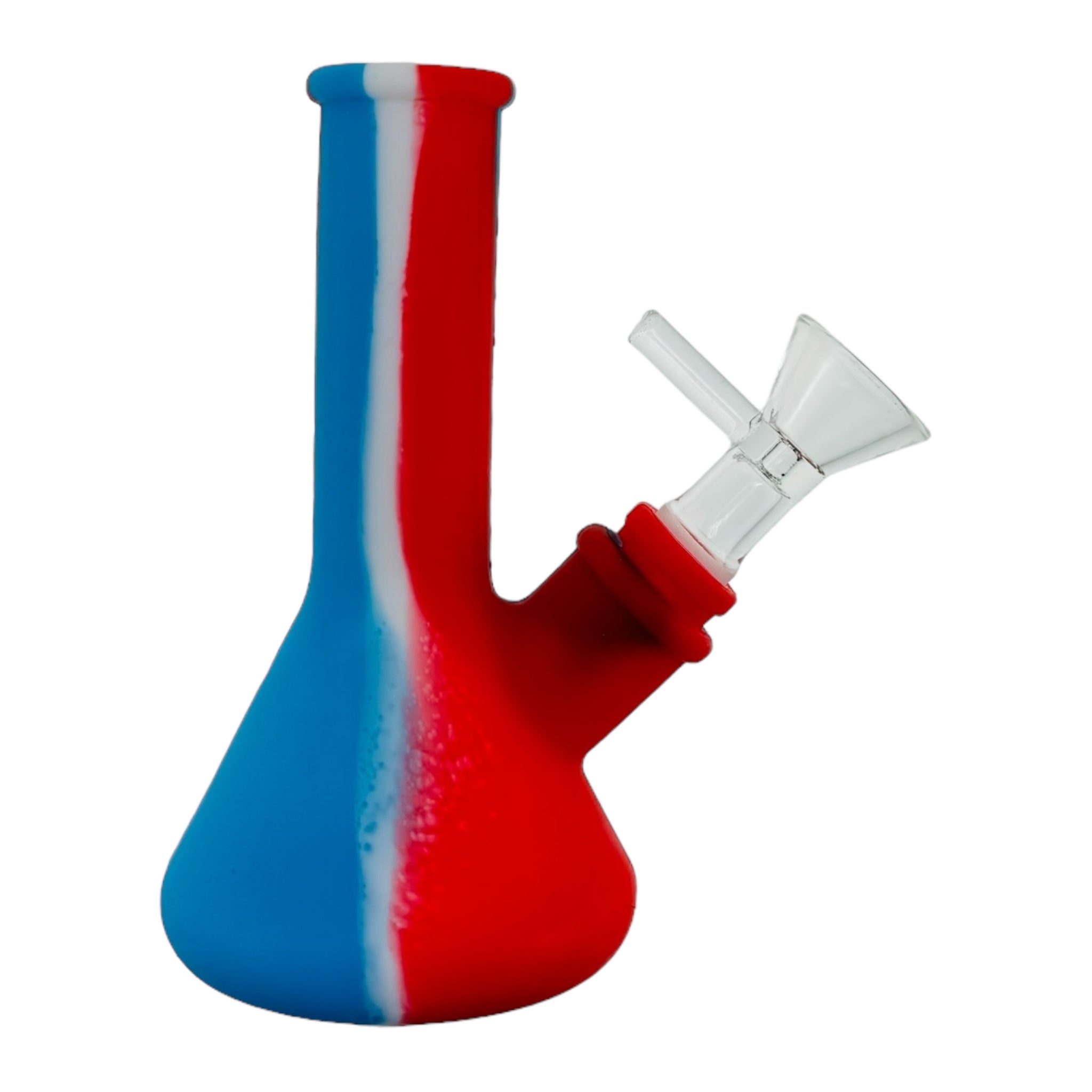 red white and blue bong