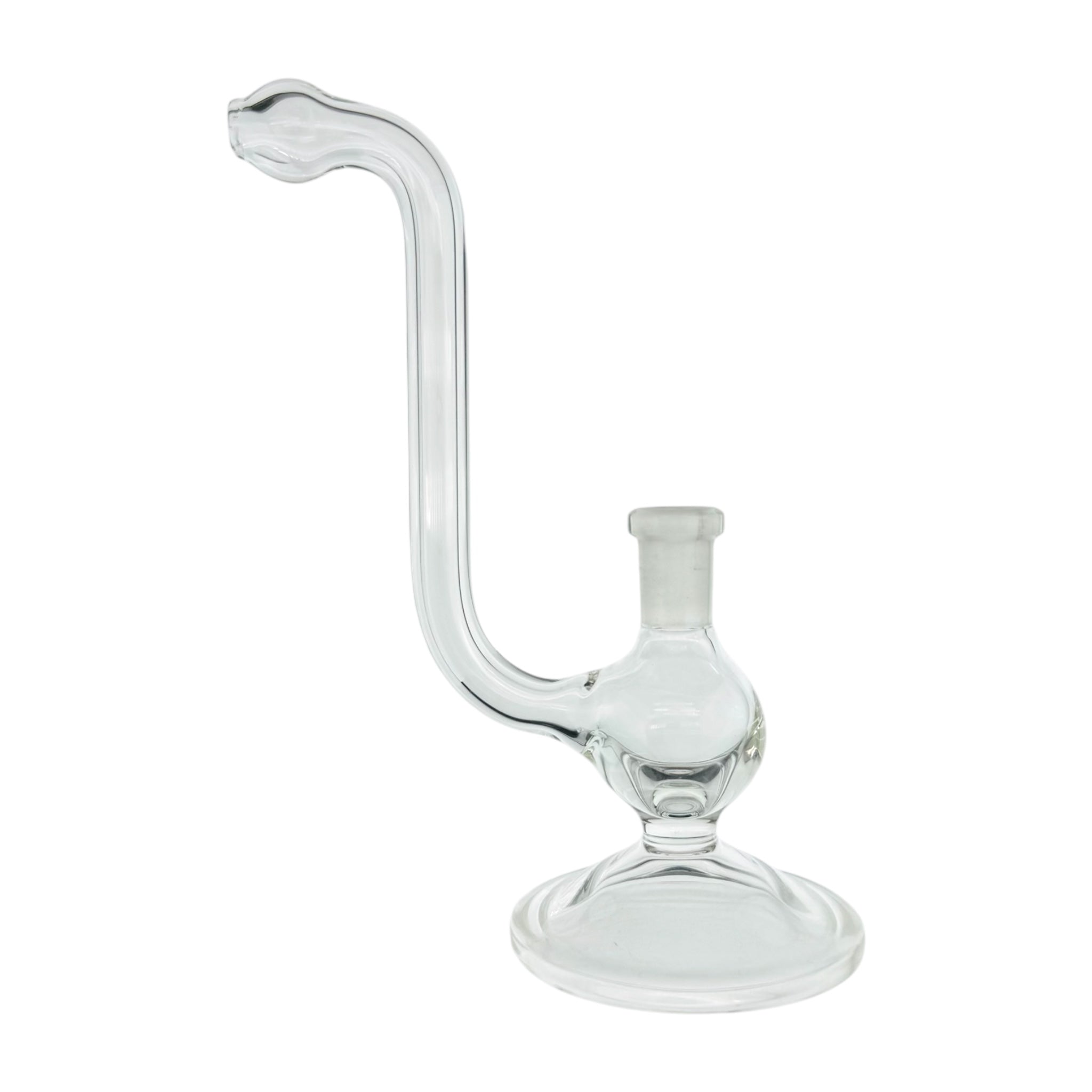 N3RD Glass - 10mm Simple Clear Dry Dab Rig