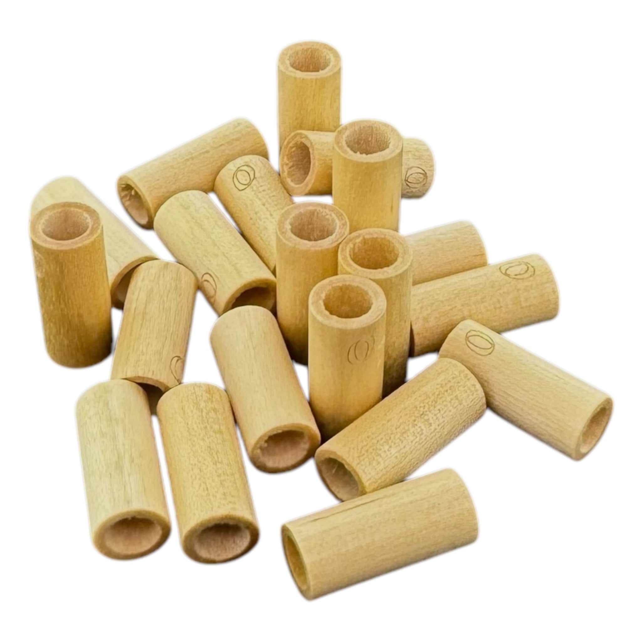 Organitubes Original Size 9mm Wide Tube Style Wood Rolling Tips