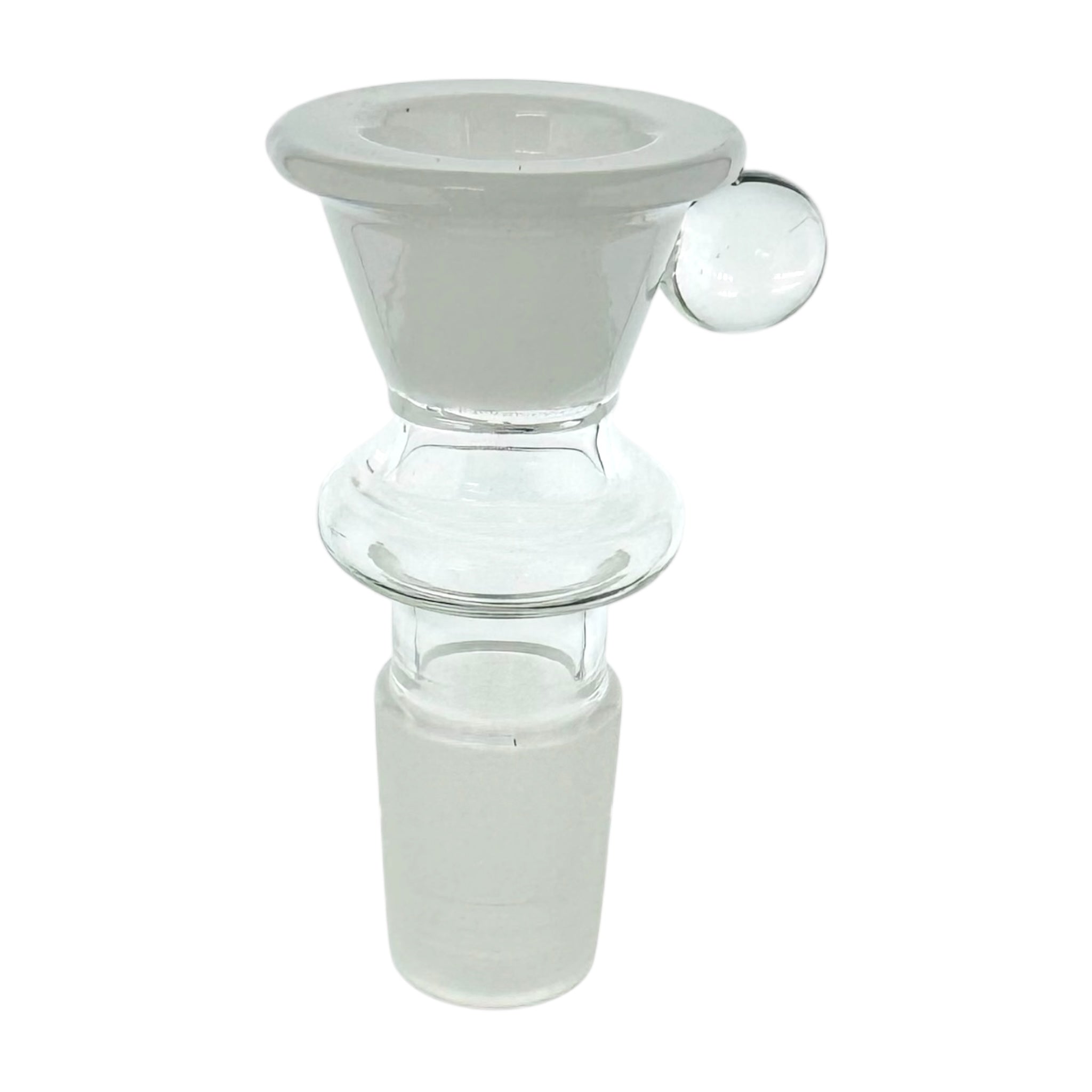 18mm Bong Bowl With Multi Hole Screen White