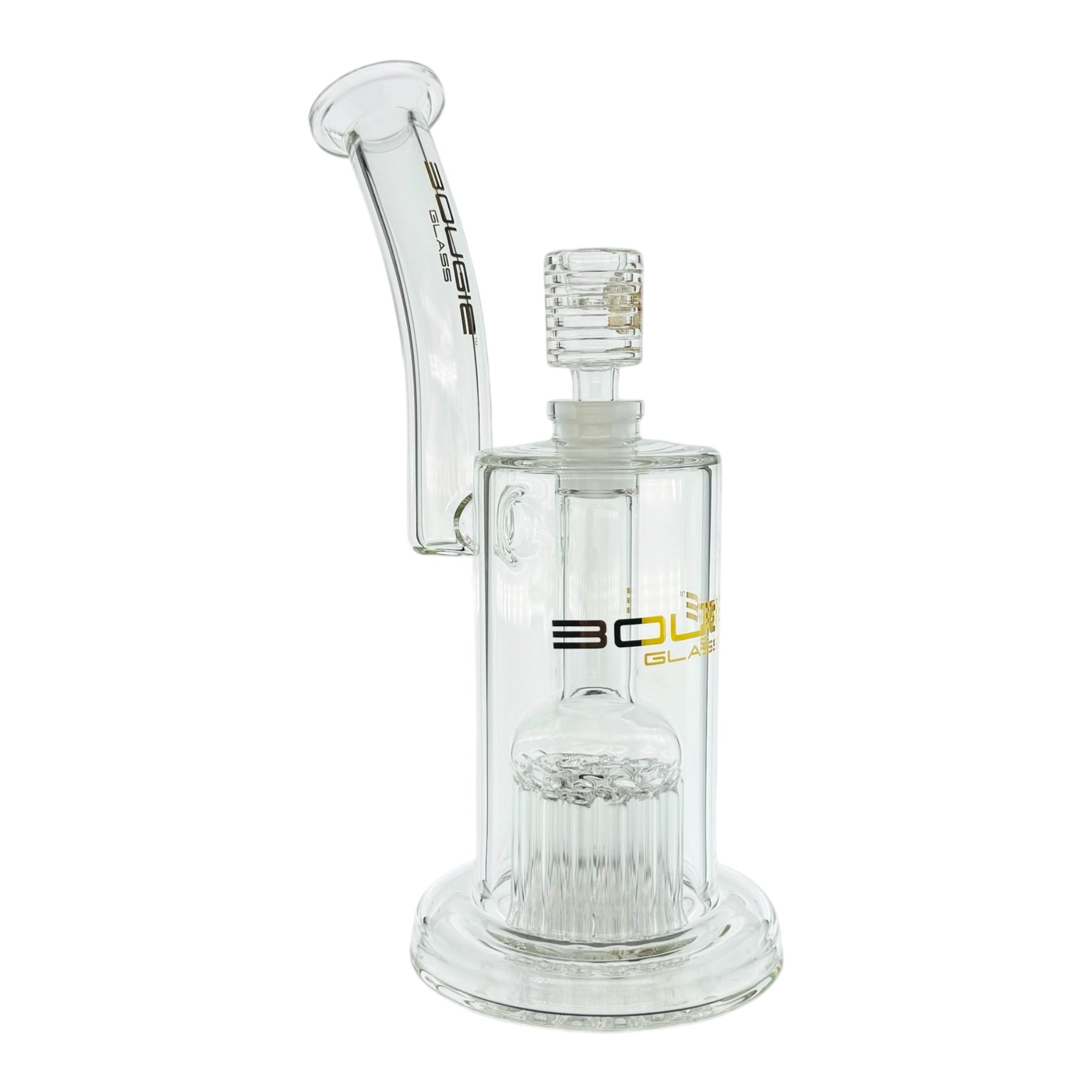 Bougie Glass - 10 Inch Tree Perc Bubbler Bong