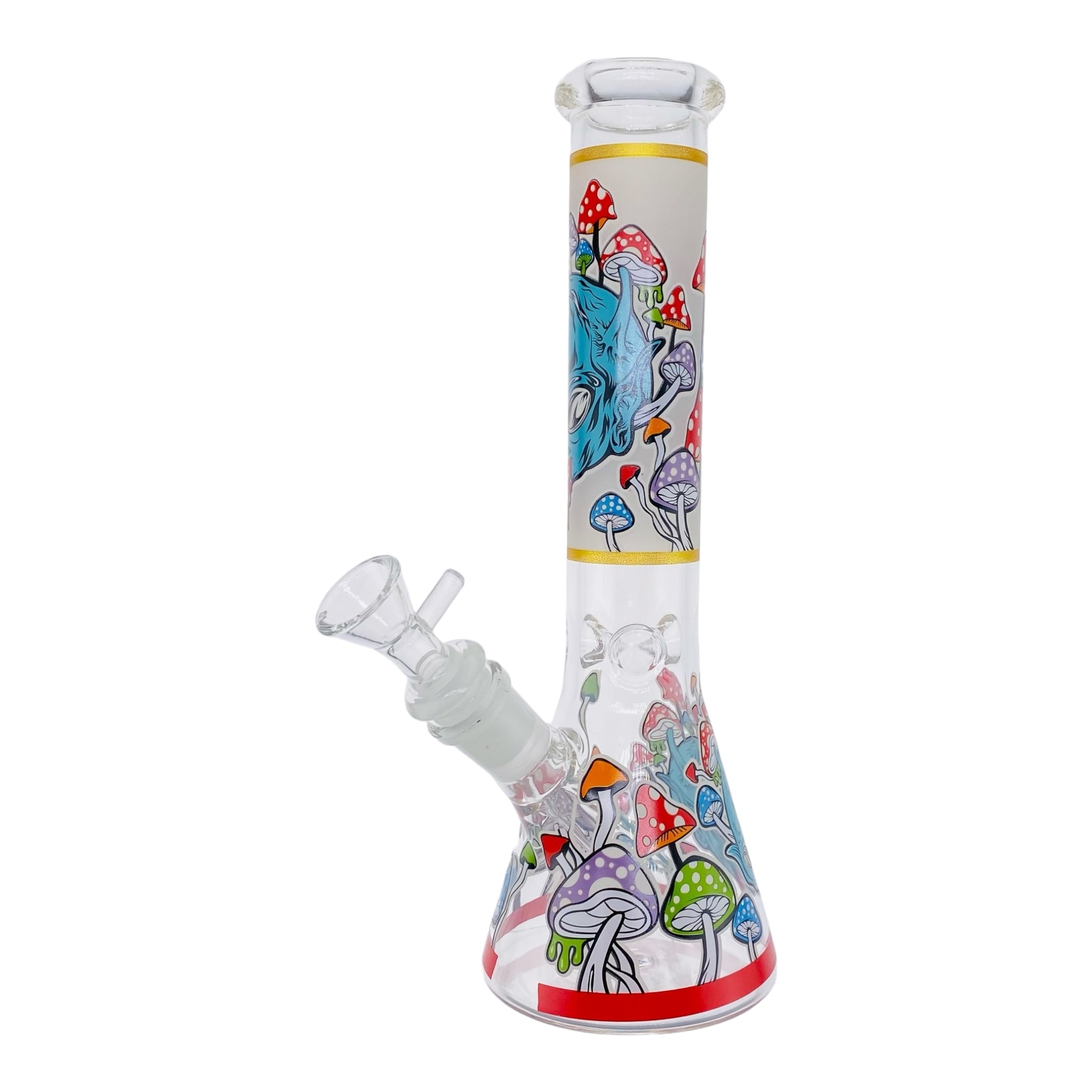 cute Mushroom And Alien Beaker Bong 10 Inches tall for sale free shipping