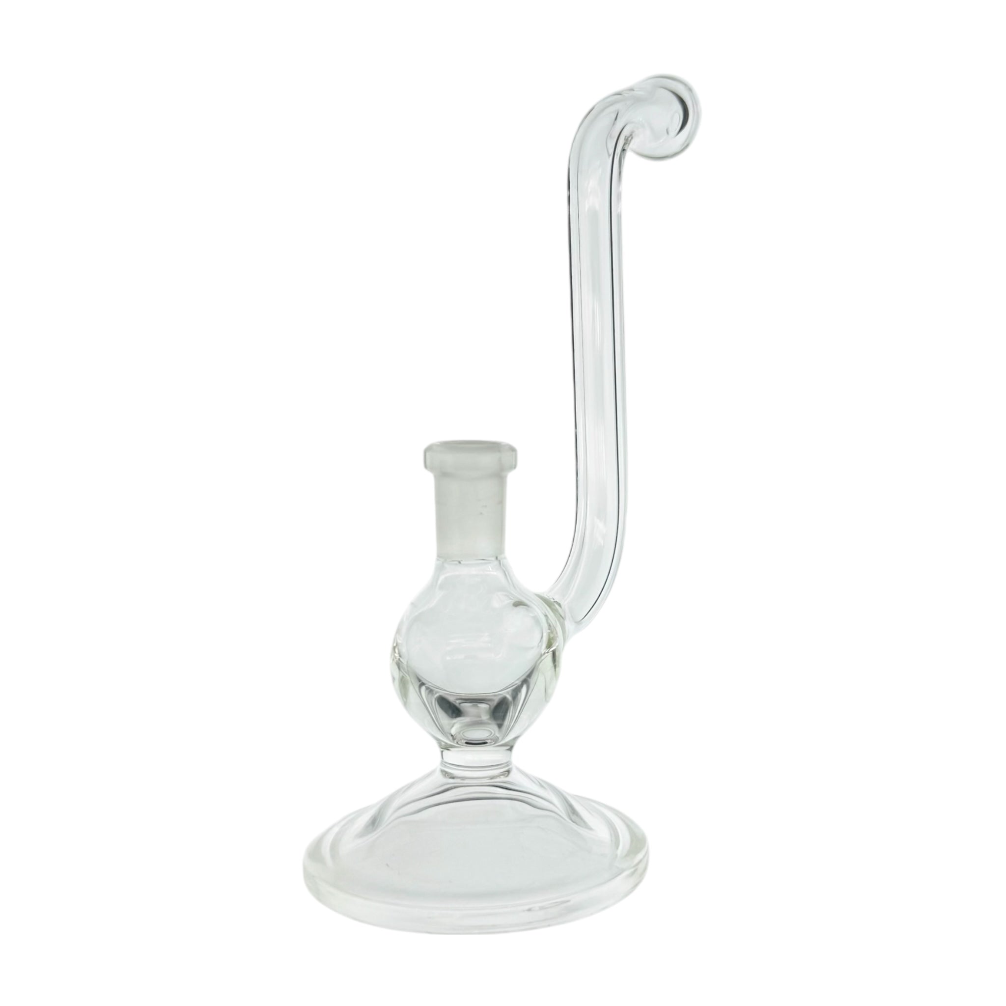 N3RD Glass - 10mm Simple Clear Dry Dab Rig