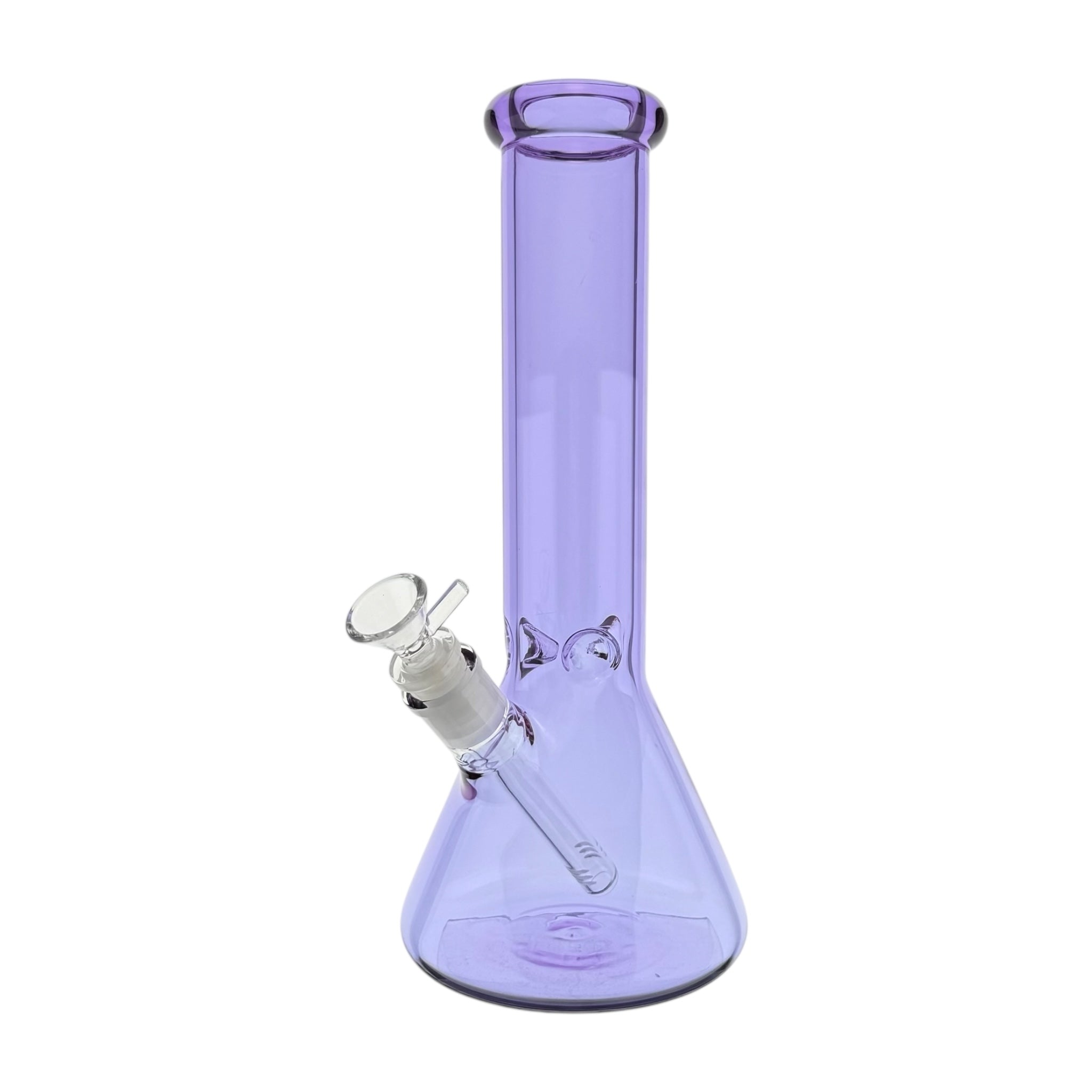 Puple Beaker Base Glass Bong 12 Inches Tall