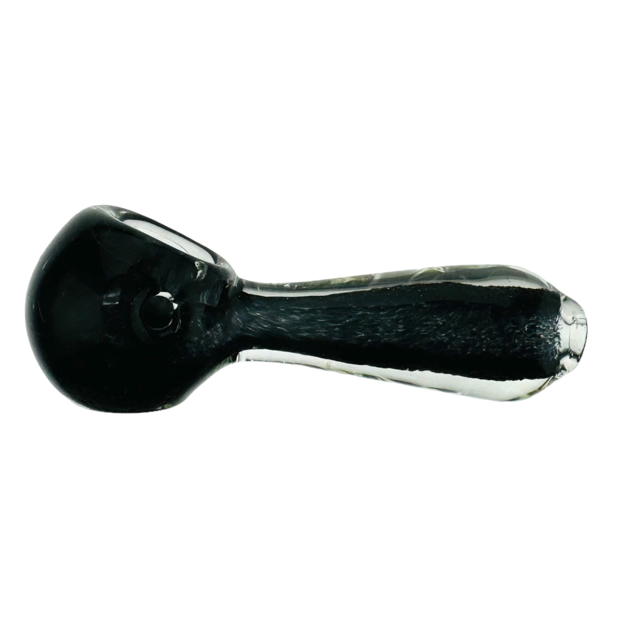 cheap glass hand pipe for weed black