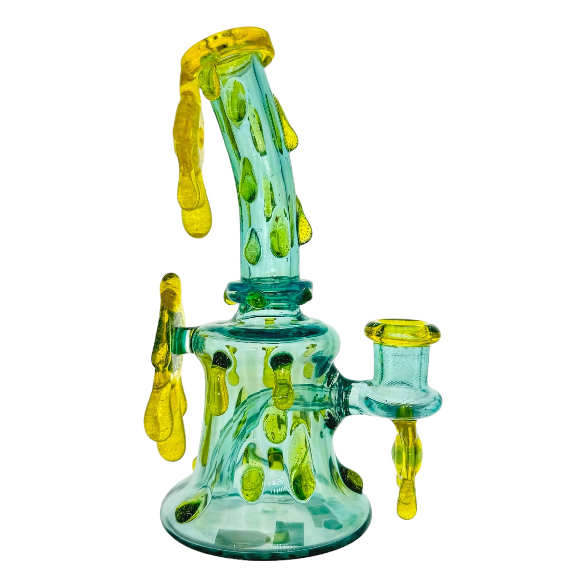EBOX Glass Art - Custom Dab Rig Honey Oil Drip & Matching Drop Down